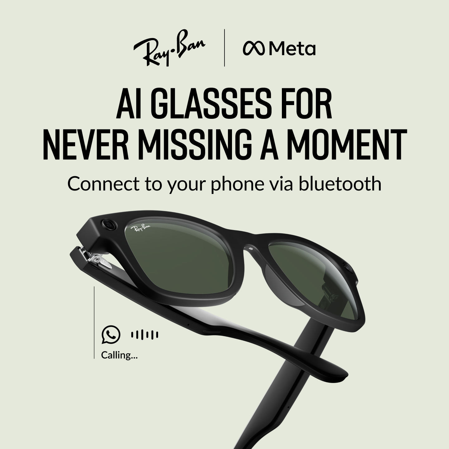 Ray-Ban Meta Facebook ad