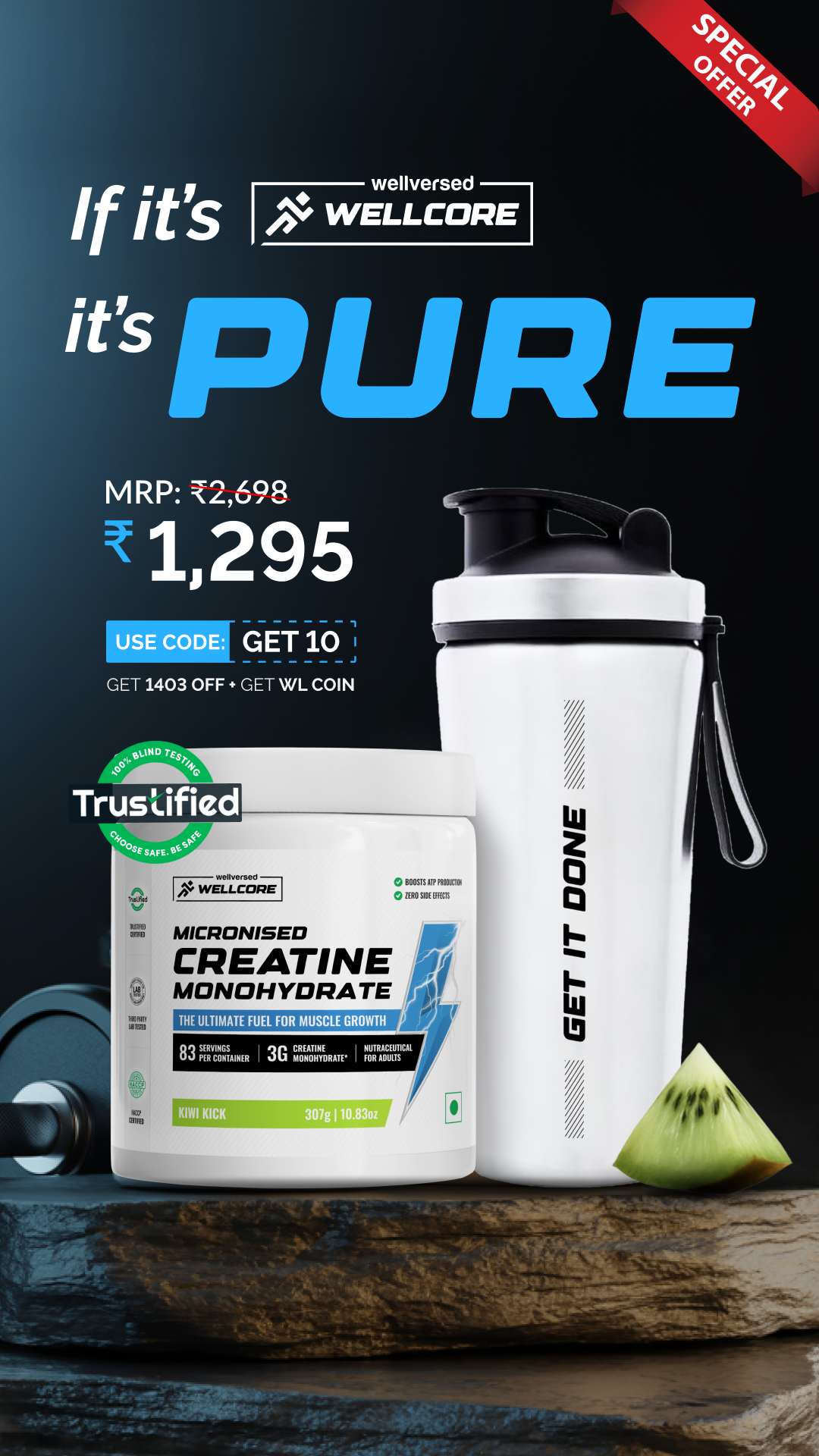 Wellcore - Wellversed Brand Facebook ad