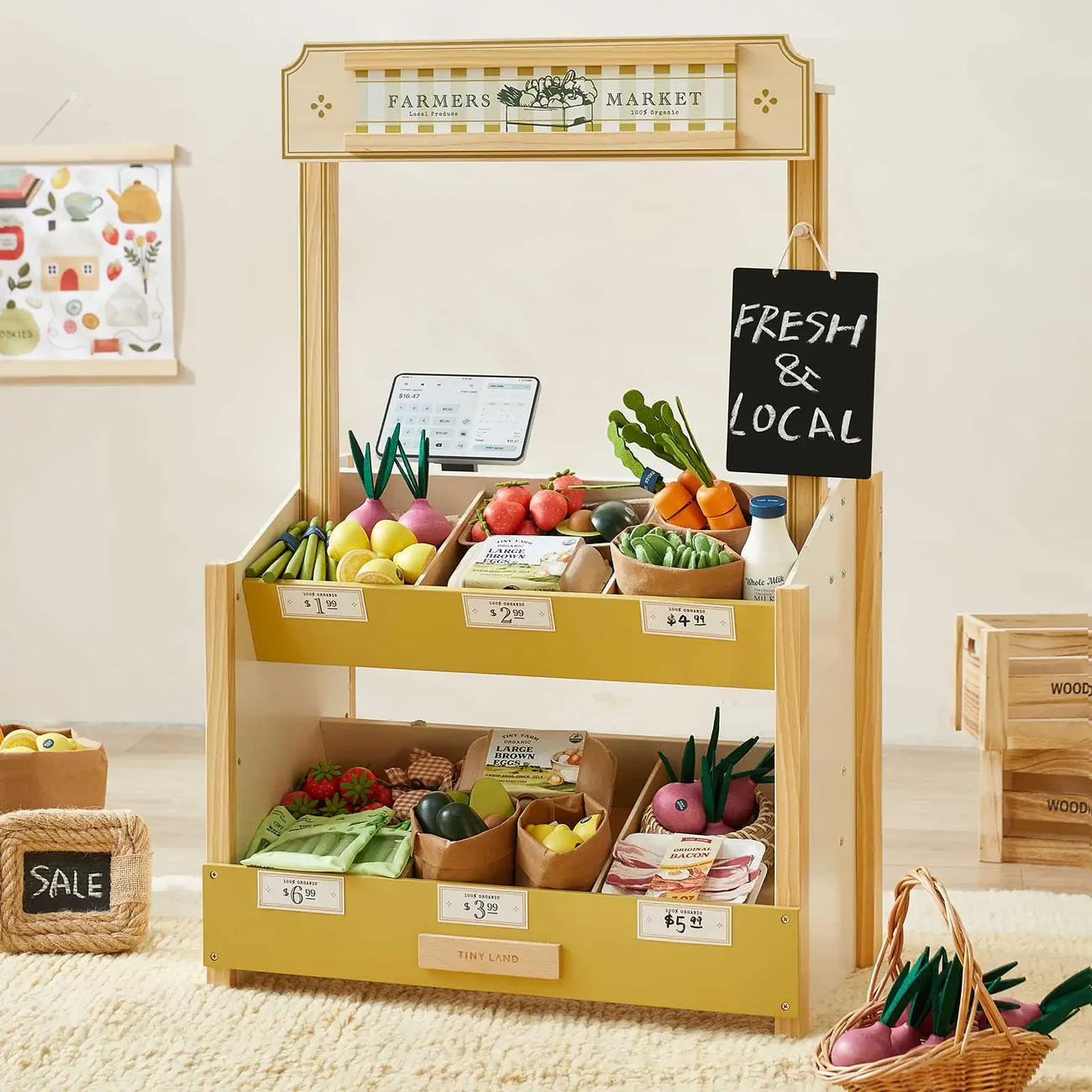 Tiny Land Inc Facebook ad: Get Your Kids the Best Toys of 2025!