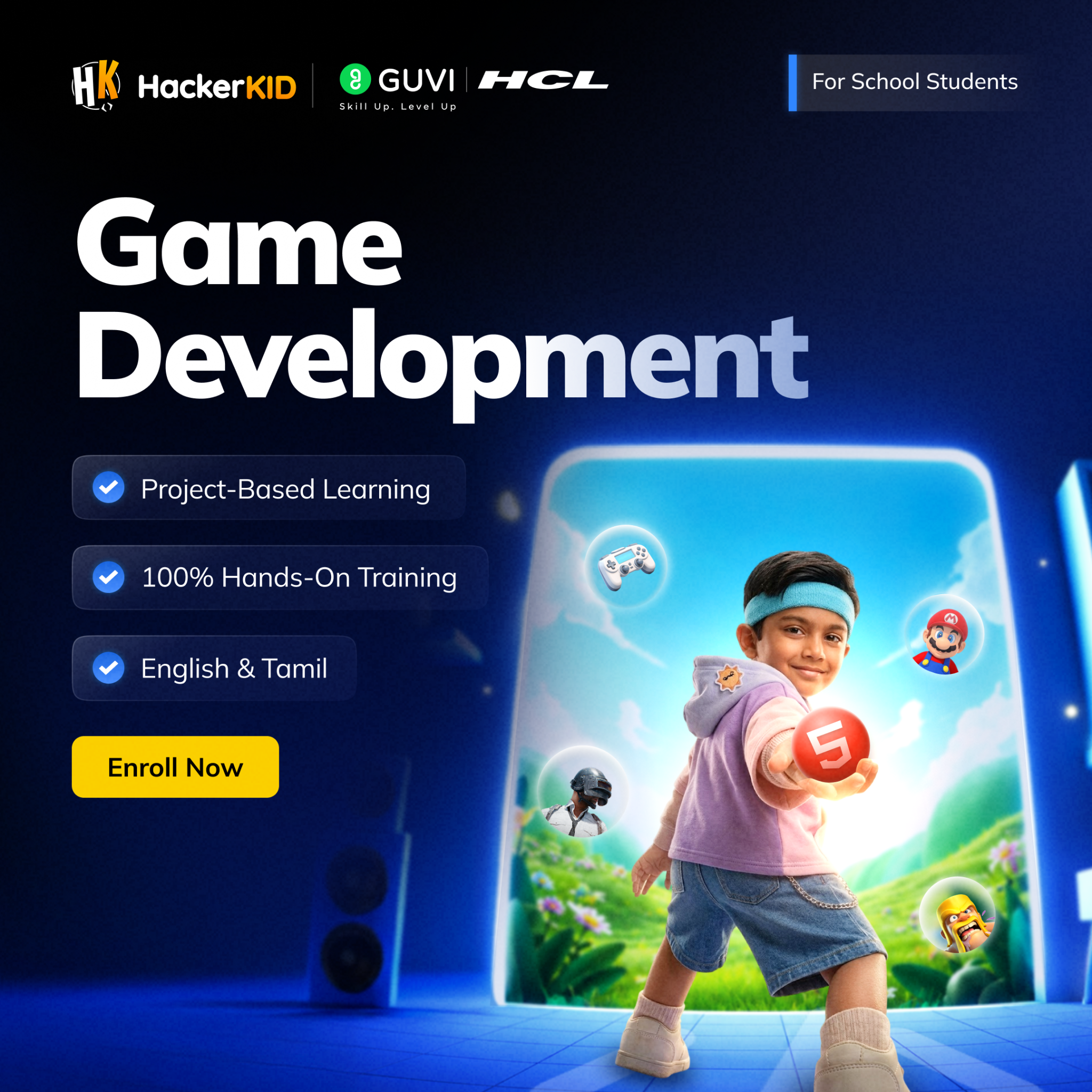 HackerKid Facebook ad