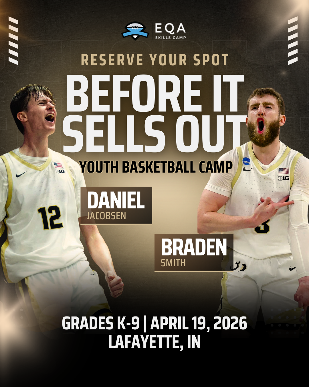 Game Day Camps  Facebook ad