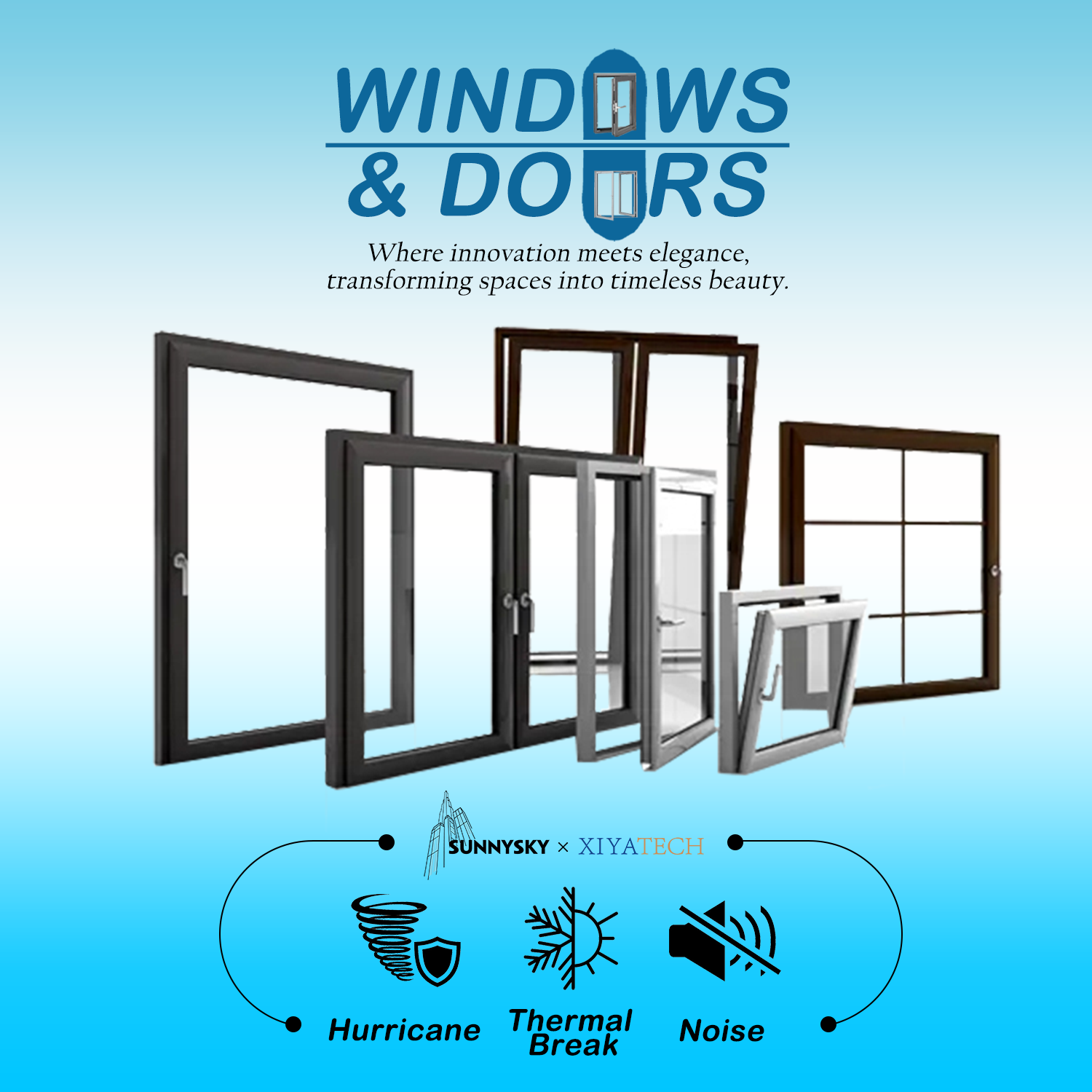 XIYA Windows & Doors Facebook ad