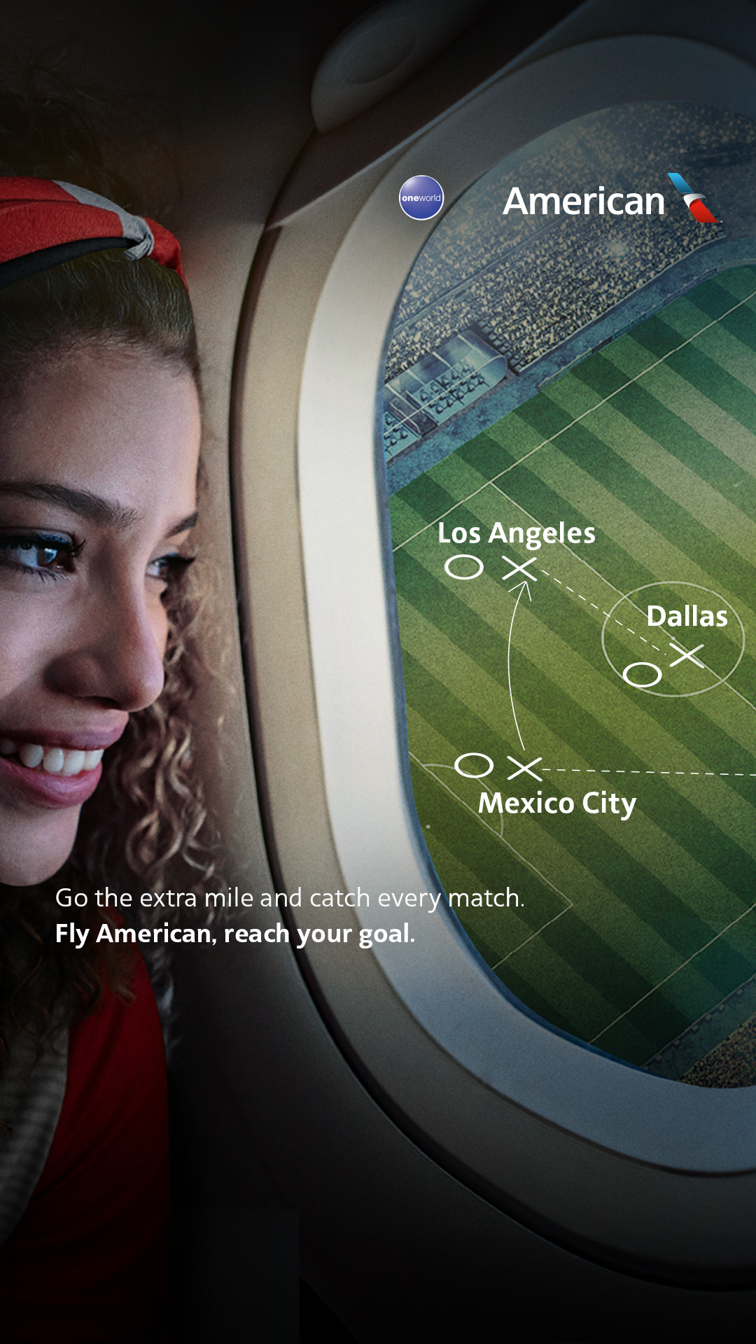 American Airlines Facebook ad