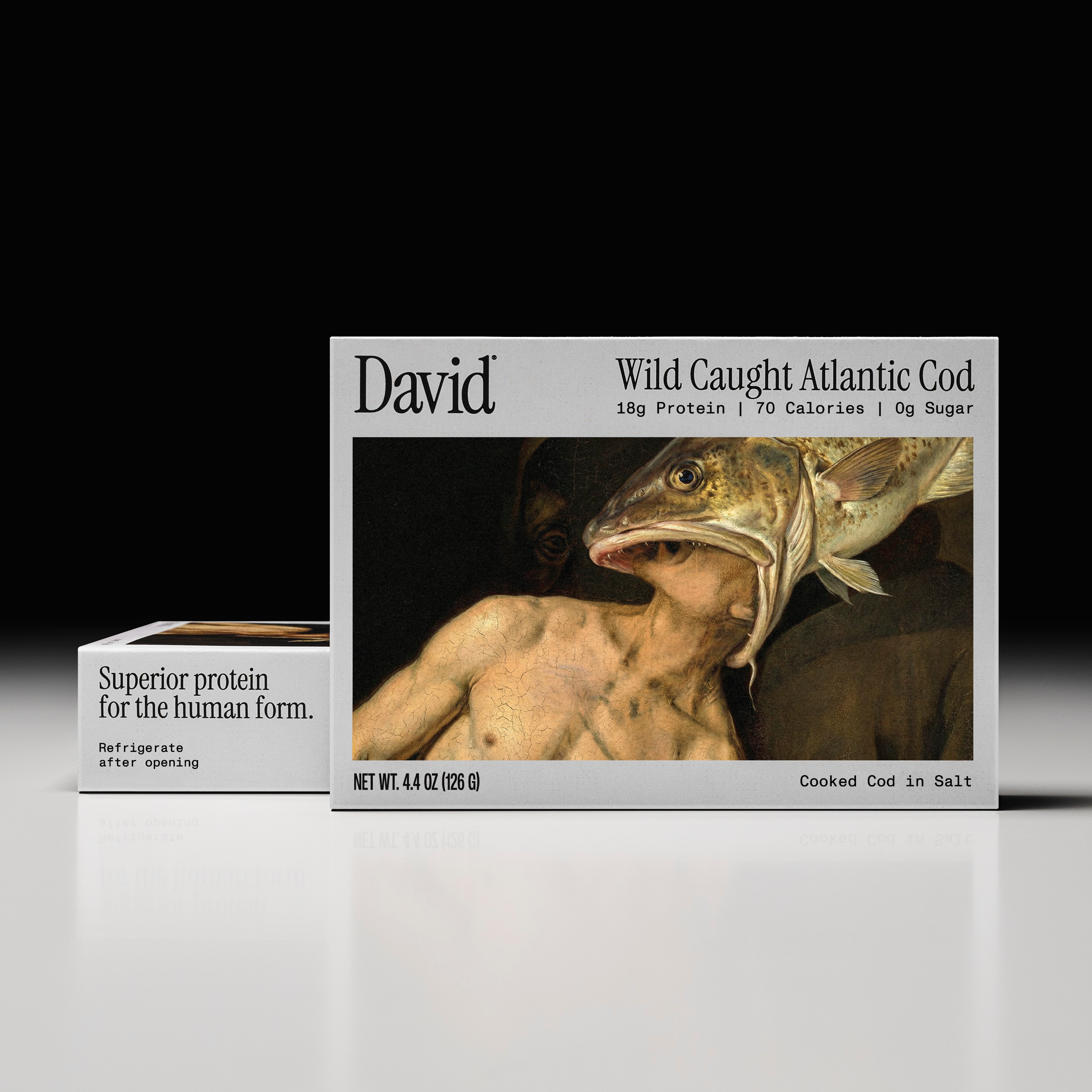 David Protein Facebook ad