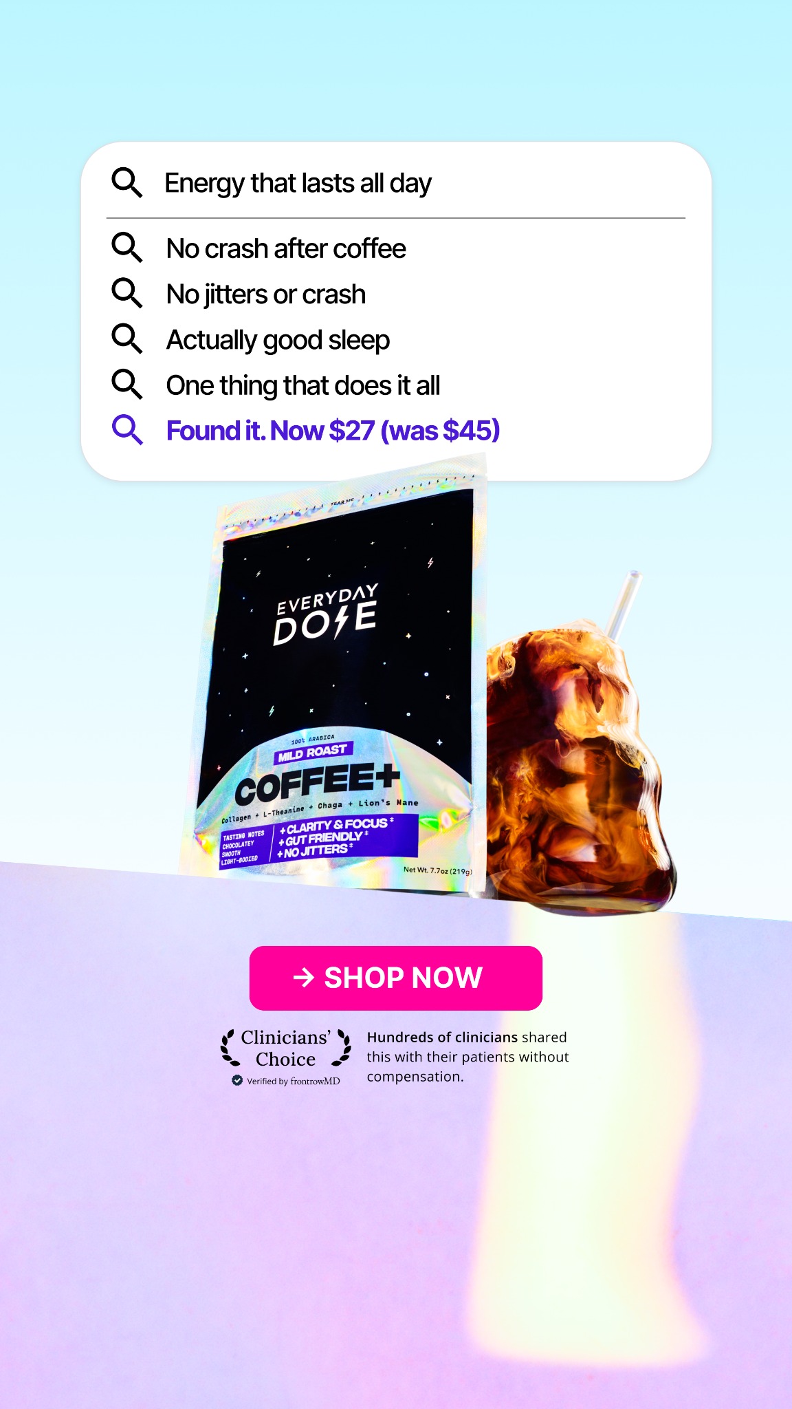 Everyday Dose Facebook ad