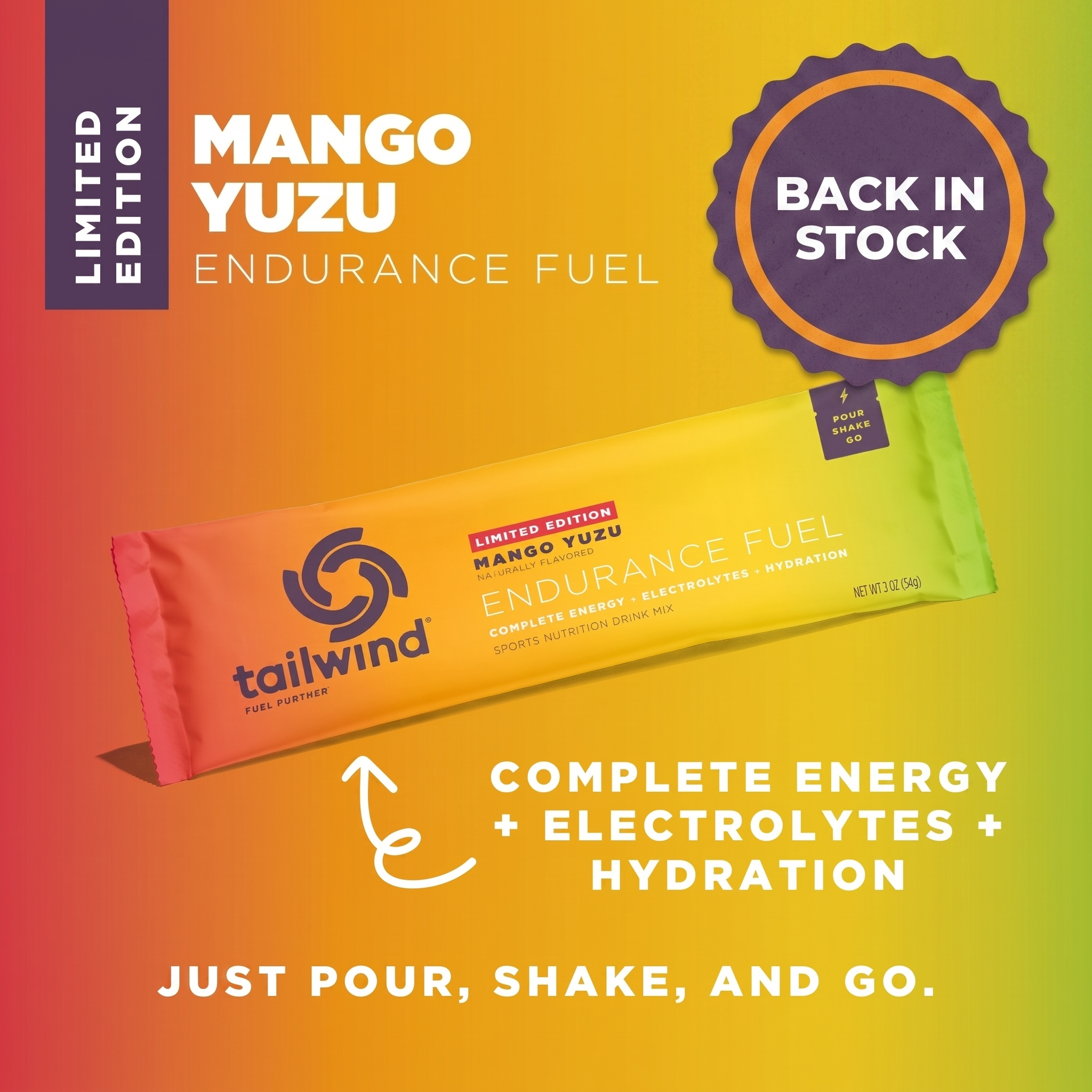 Tailwind Nutrition Facebook ad