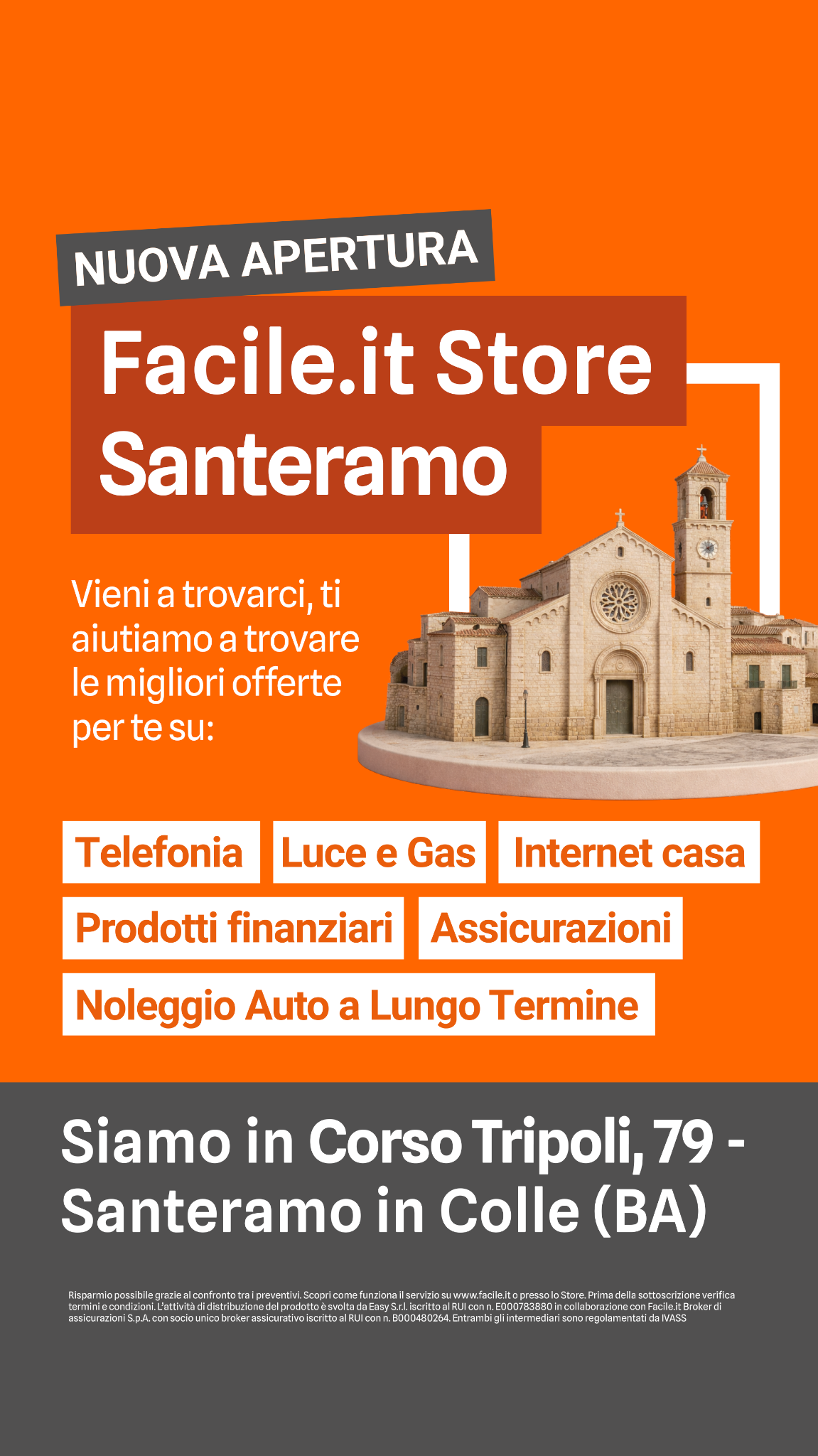 Hydeale - La consulenza che rende tutto più facile Facebook ad: Facile.it arriva a Santeramo!