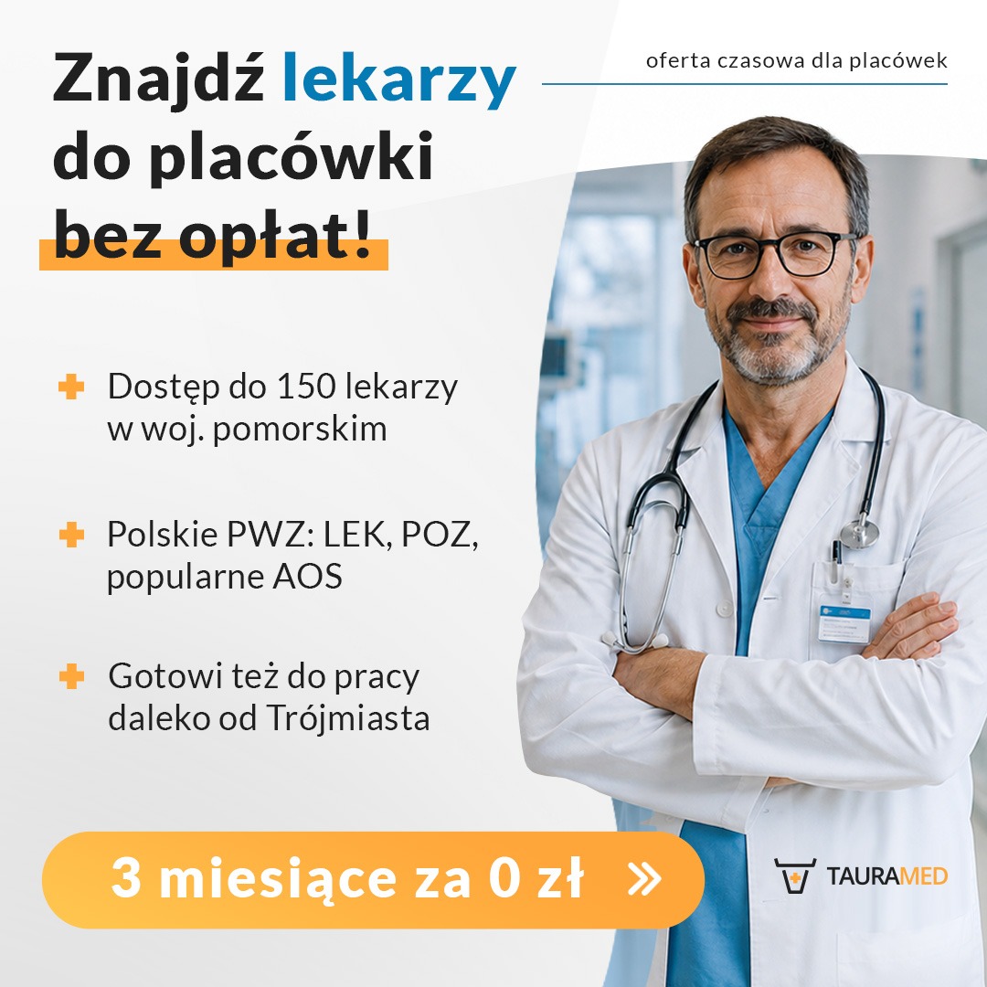 Tauramed Facebook ad: Lekarze za darmo