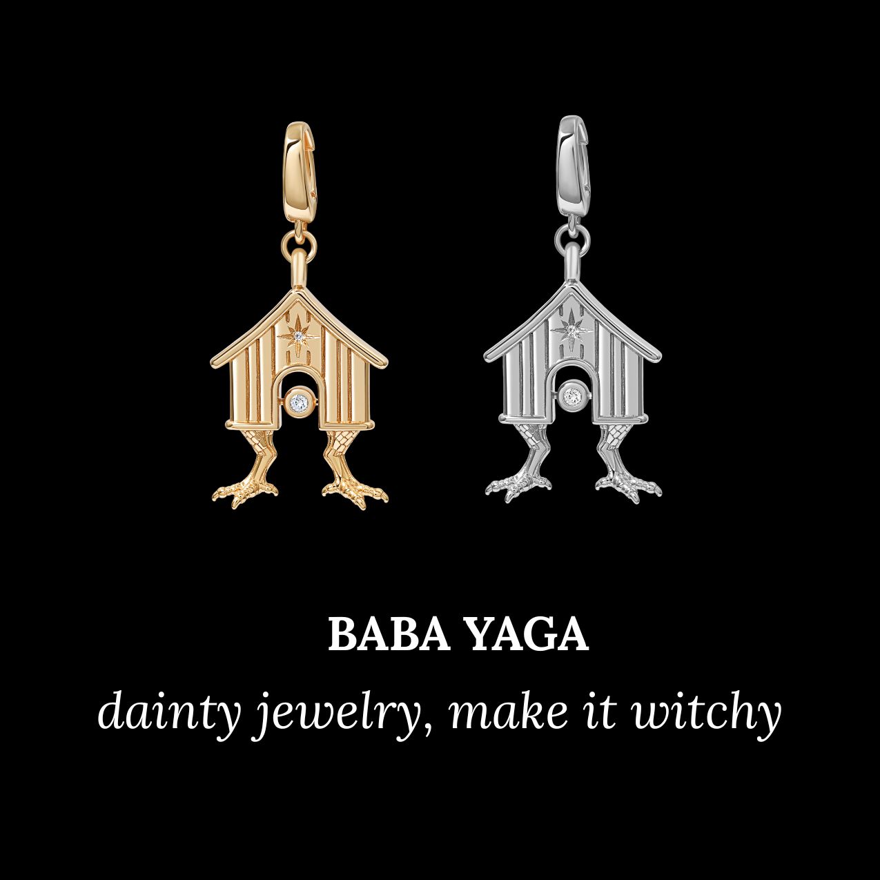 Blessed Be Magick Facebook ad: Minimalist Witchcraft Jewelry