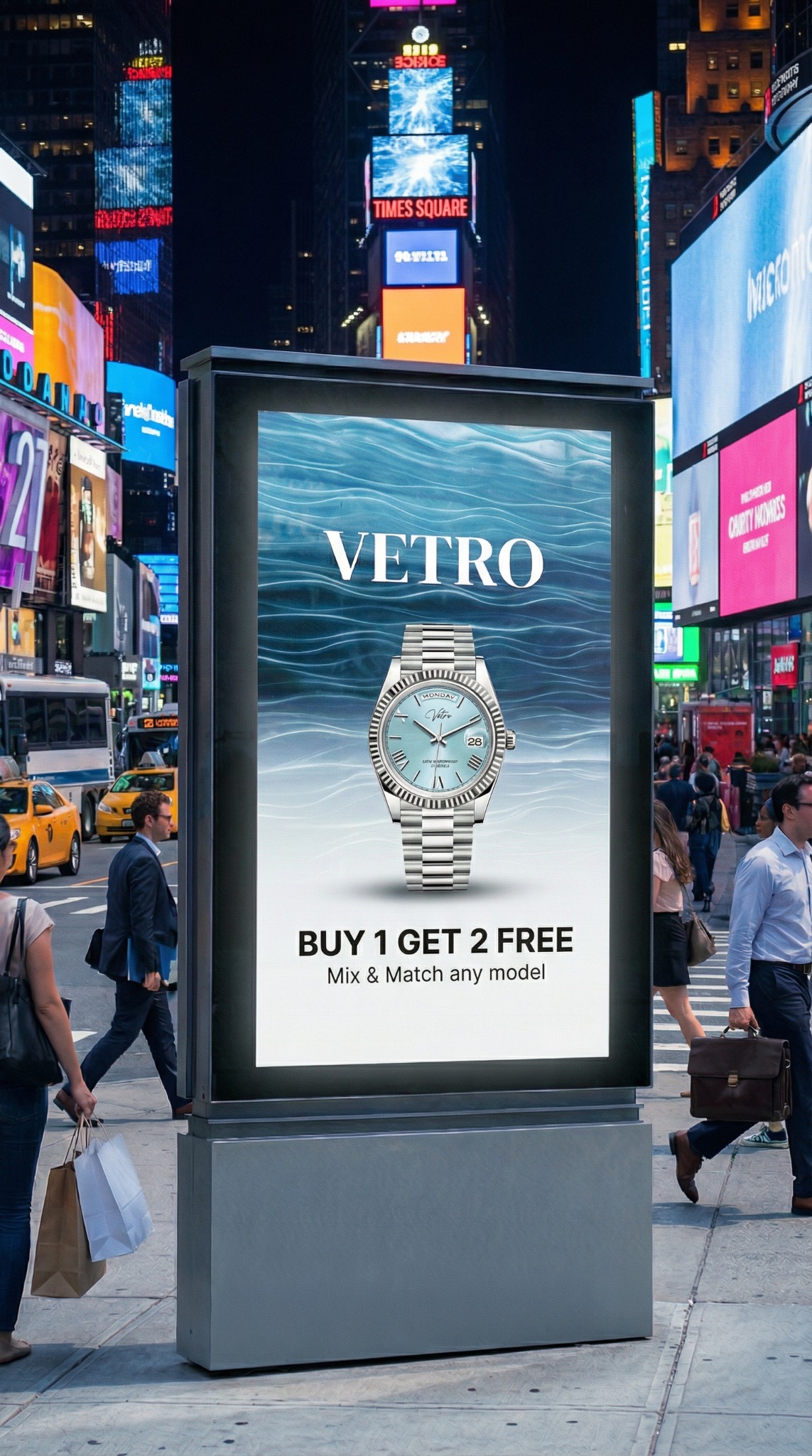 Vetro Club Facebook ad