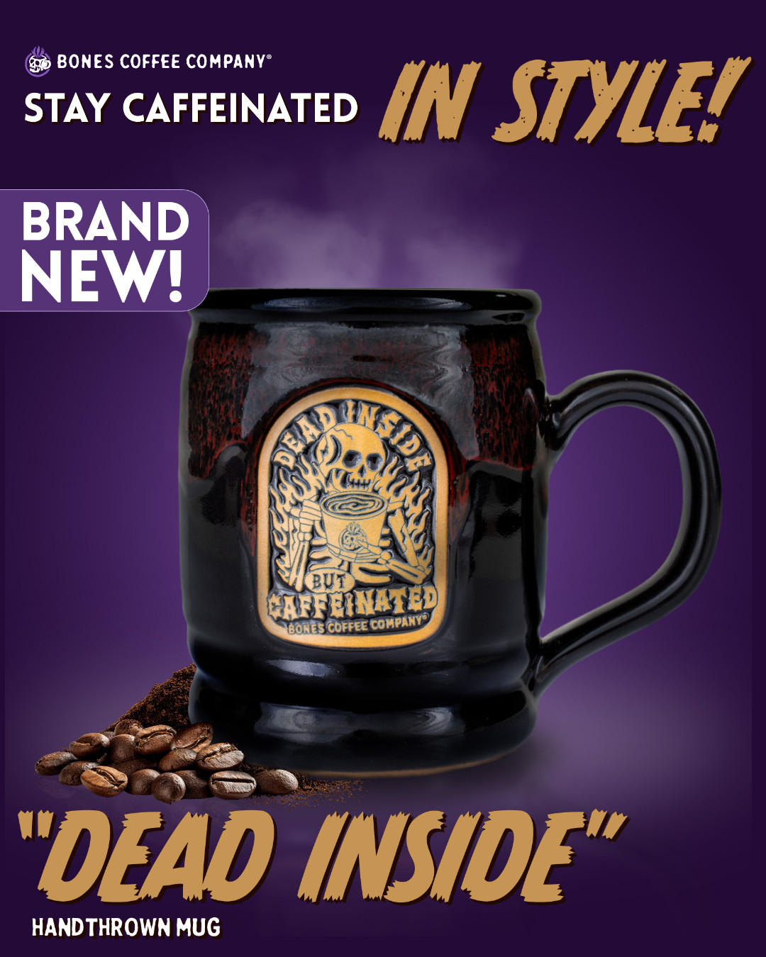 Bones Coffee Company Facebook ad