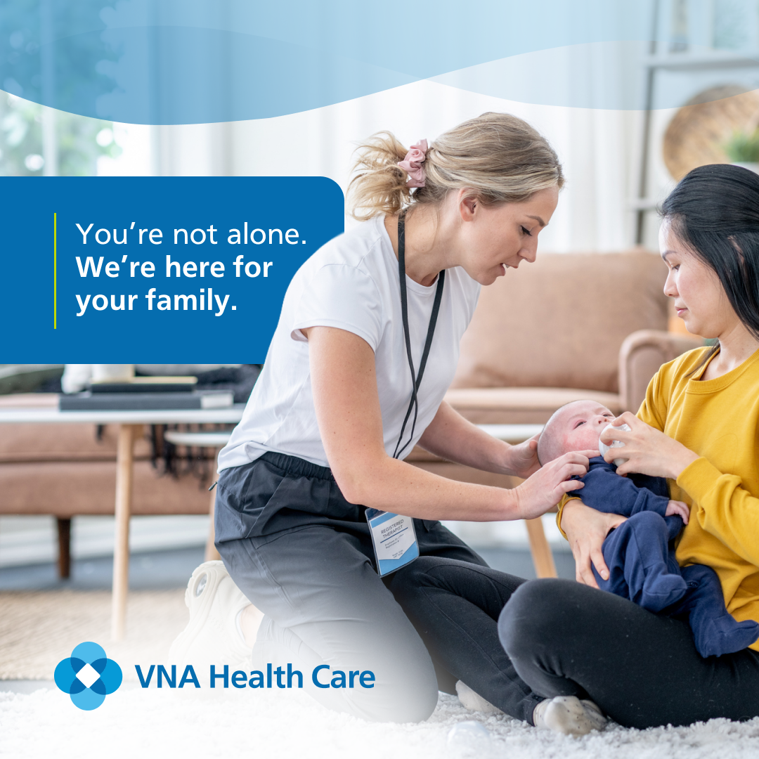 VNA Health Care Facebook ad: You’re not alone - we’re here for your family