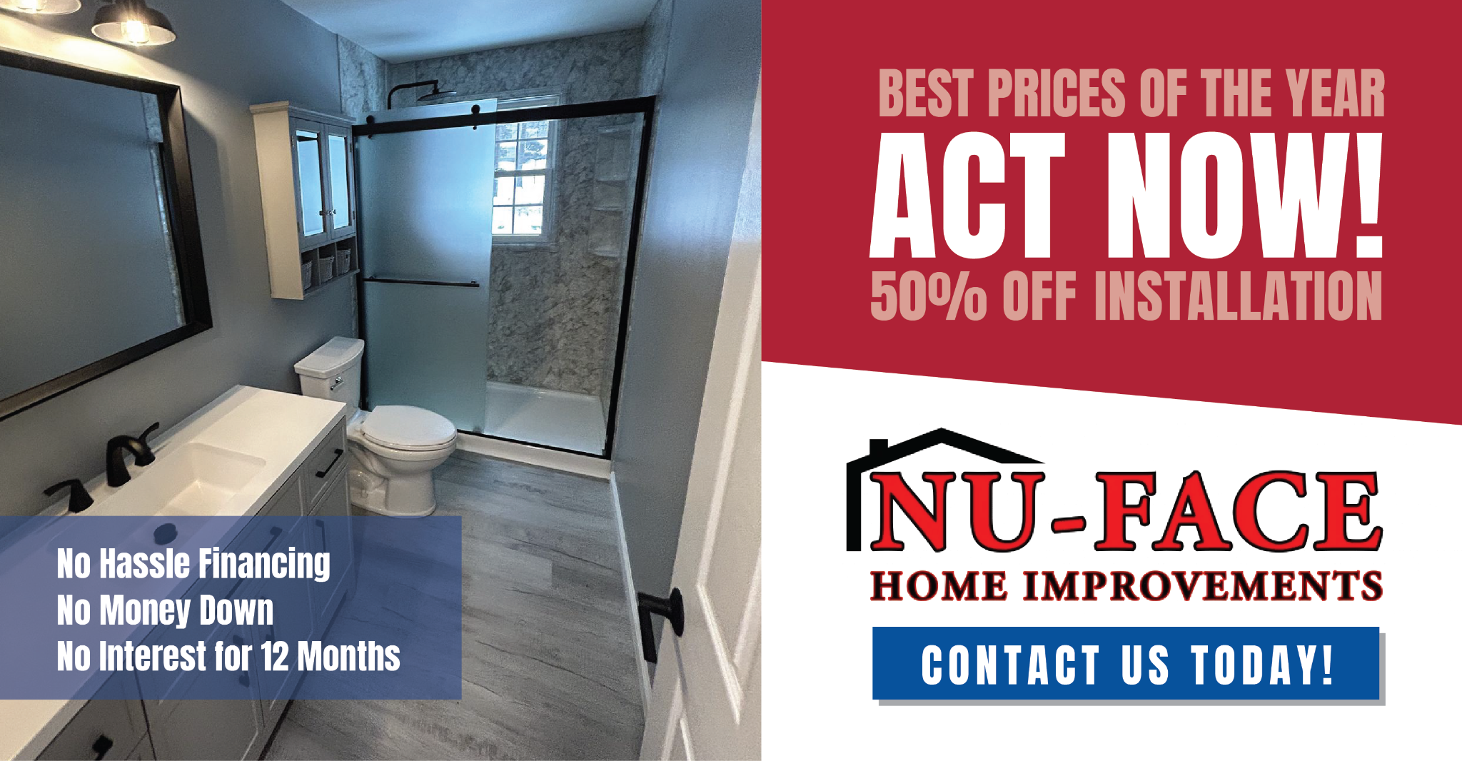 Nu-Face Home Improvements Facebook ad