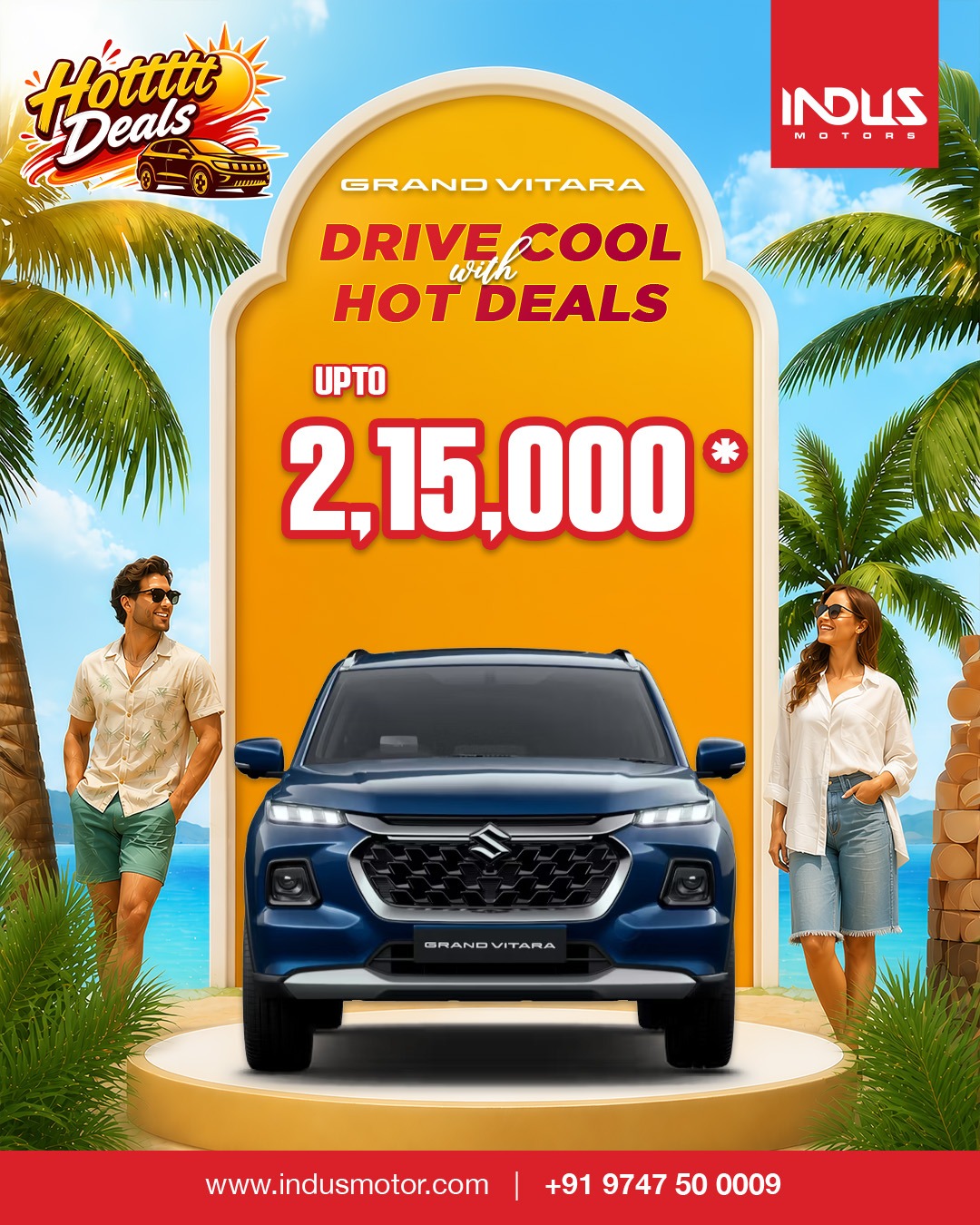 Indus Motors Facebook ad