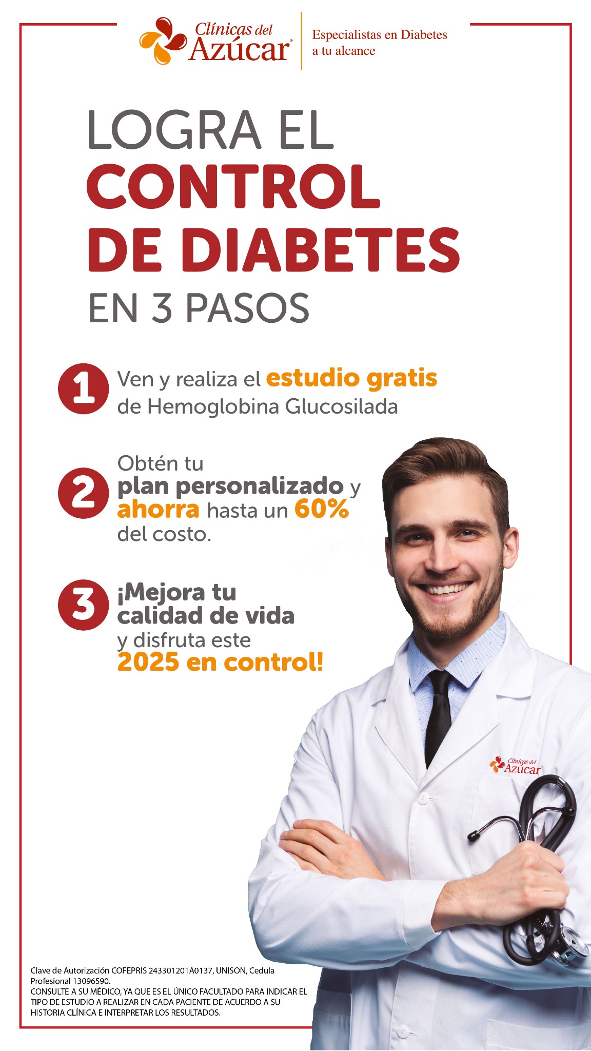 Clínicas del Azúcar - Tamaulipas Facebook ad