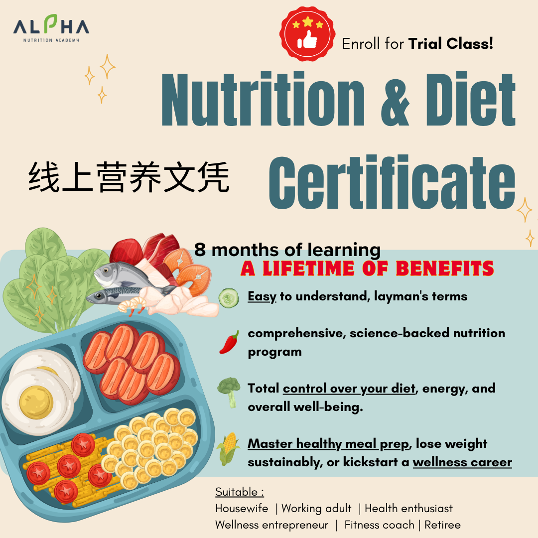 Alpha Nutrition Academy Facebook ad: Learn Nutrition for Your Loved Ones