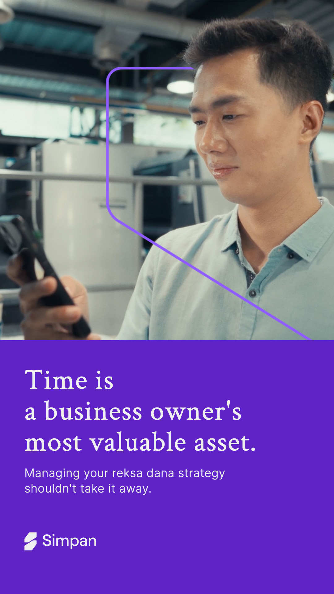 Simpan Asset Management Facebook ad from Mar 4, 2026