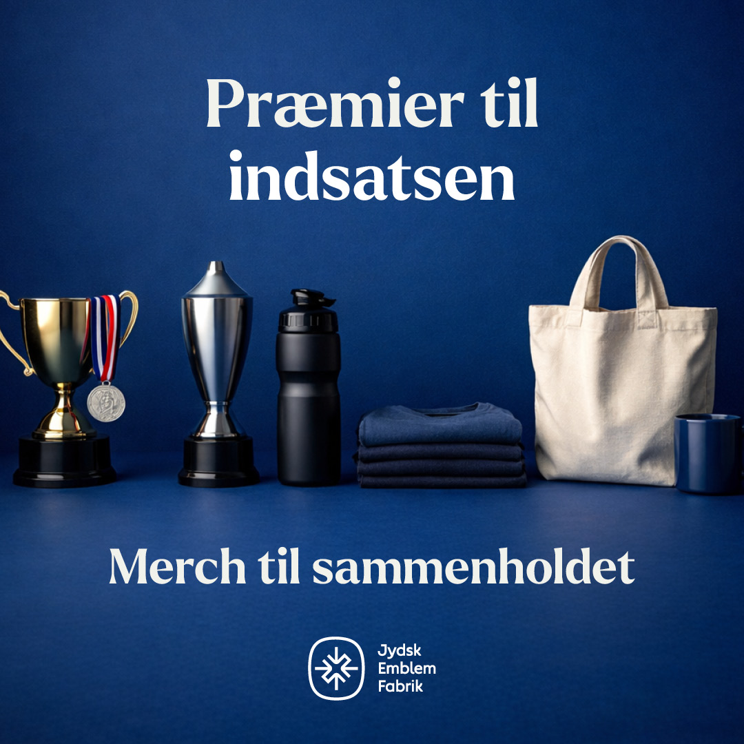 JEF.DK / Jydsk Emblem Fabrik A/S Facebook ad: Gør jeres brand synligt