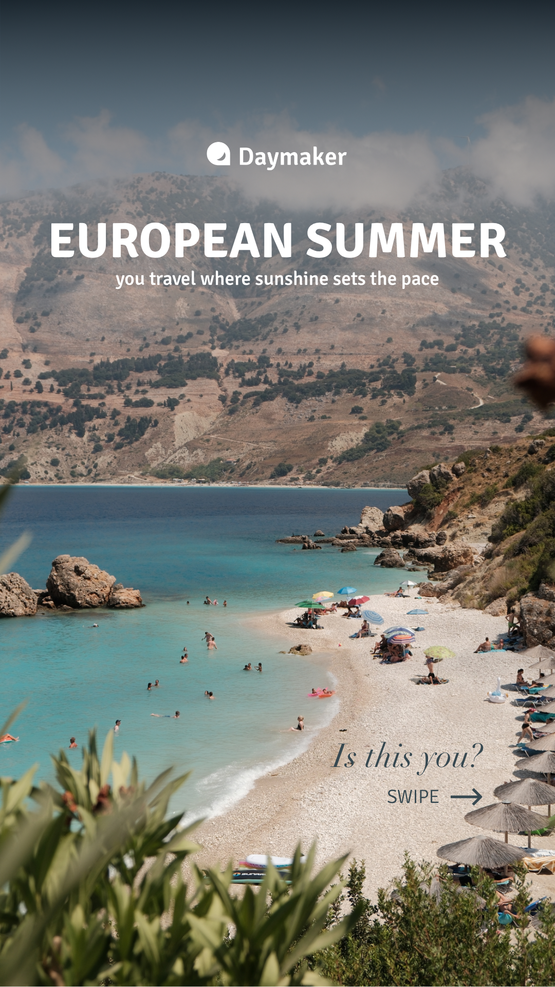 Daymaker.travel Facebook ad