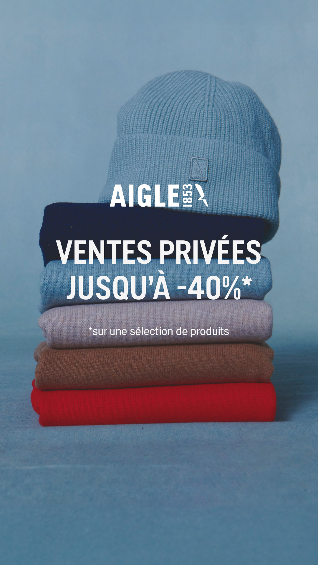 Aigle Facebook ad: Ventes Privées