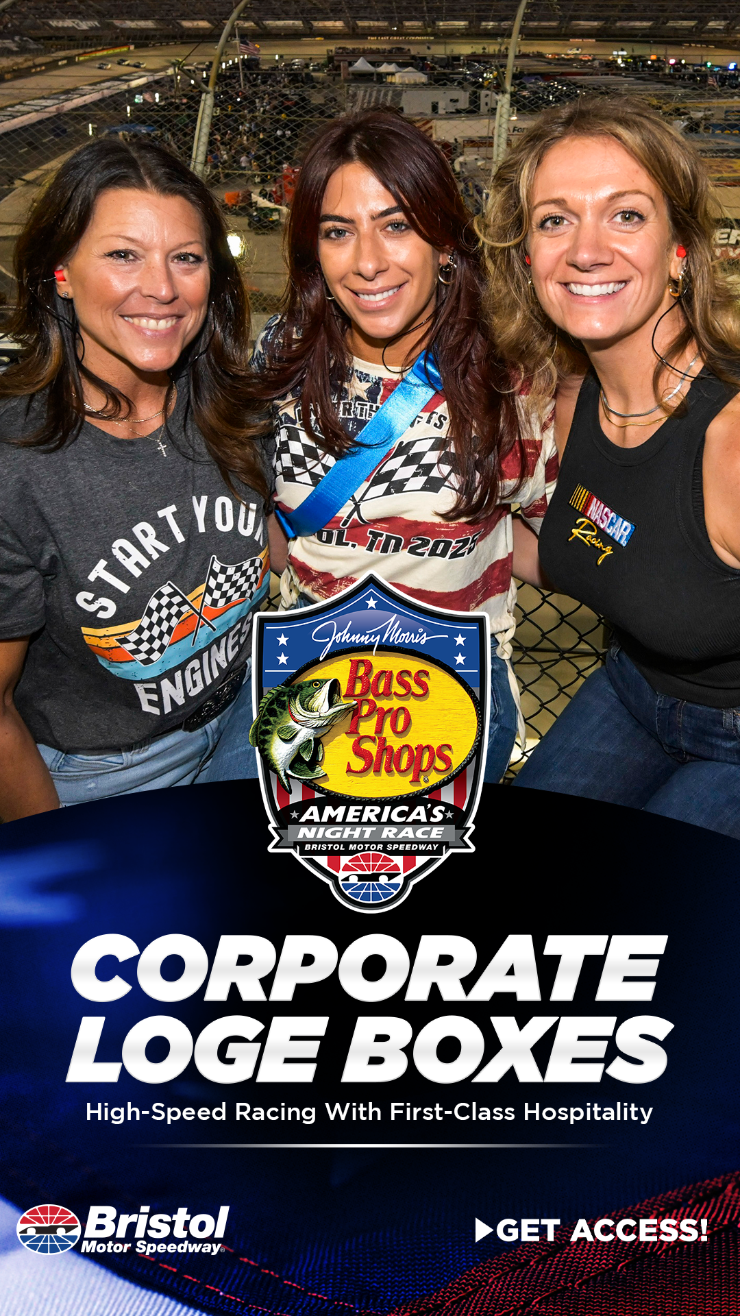 Bristol Motor Speedway Facebook ad