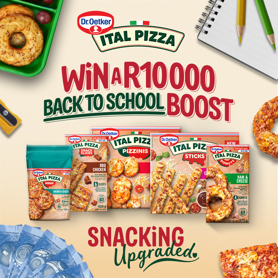 Dr. Oetker South Africa Facebook ad