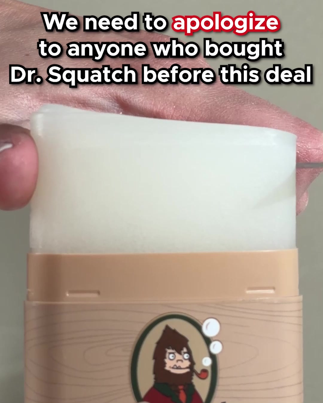 Dr. Squatch Facebook ad: 3 FREE gifts from Dr. Squatch? Don’t mind if we do