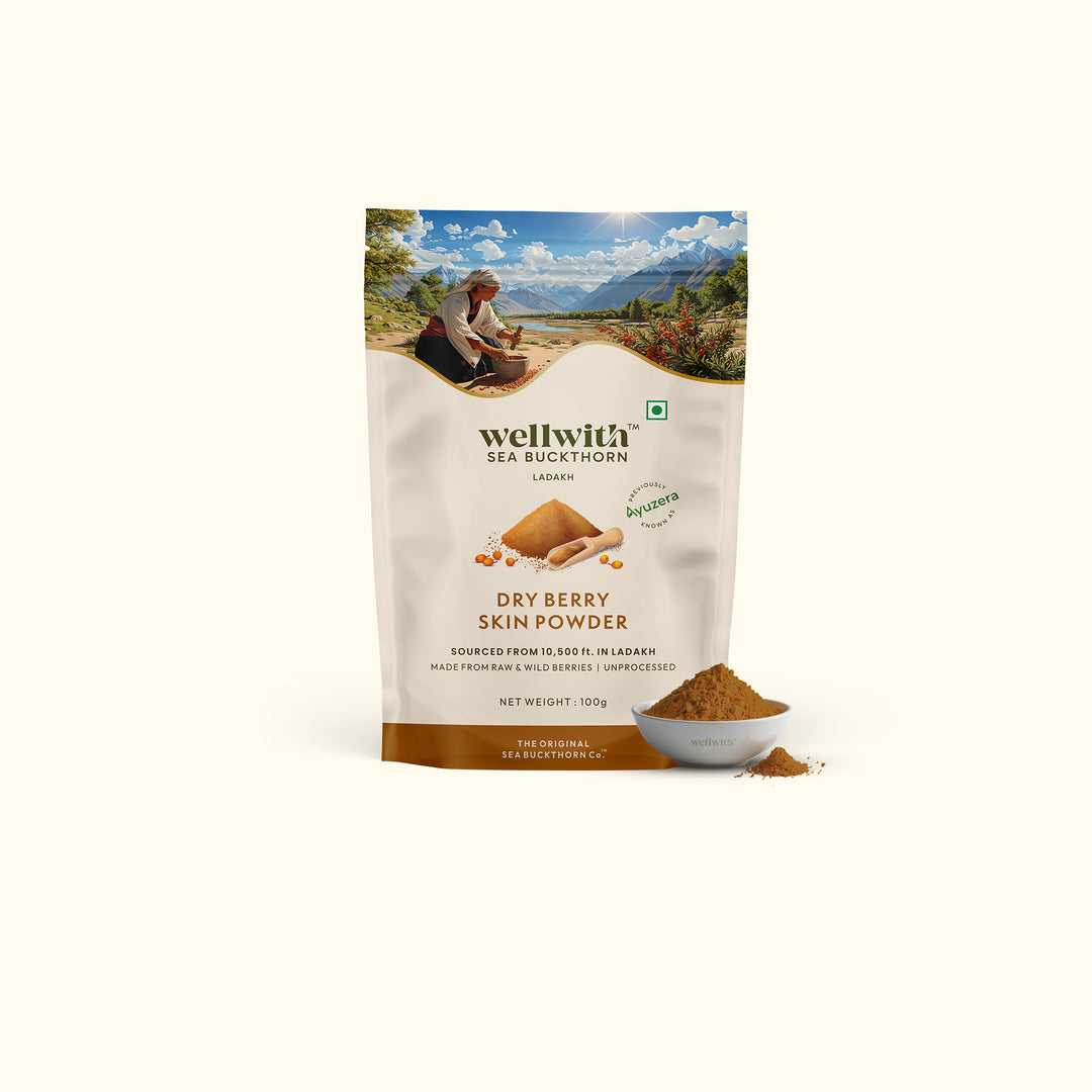 Ayuzera Facebook ad: Make Sea Buckthorn Pulp Your Daily Wellness Ritual!