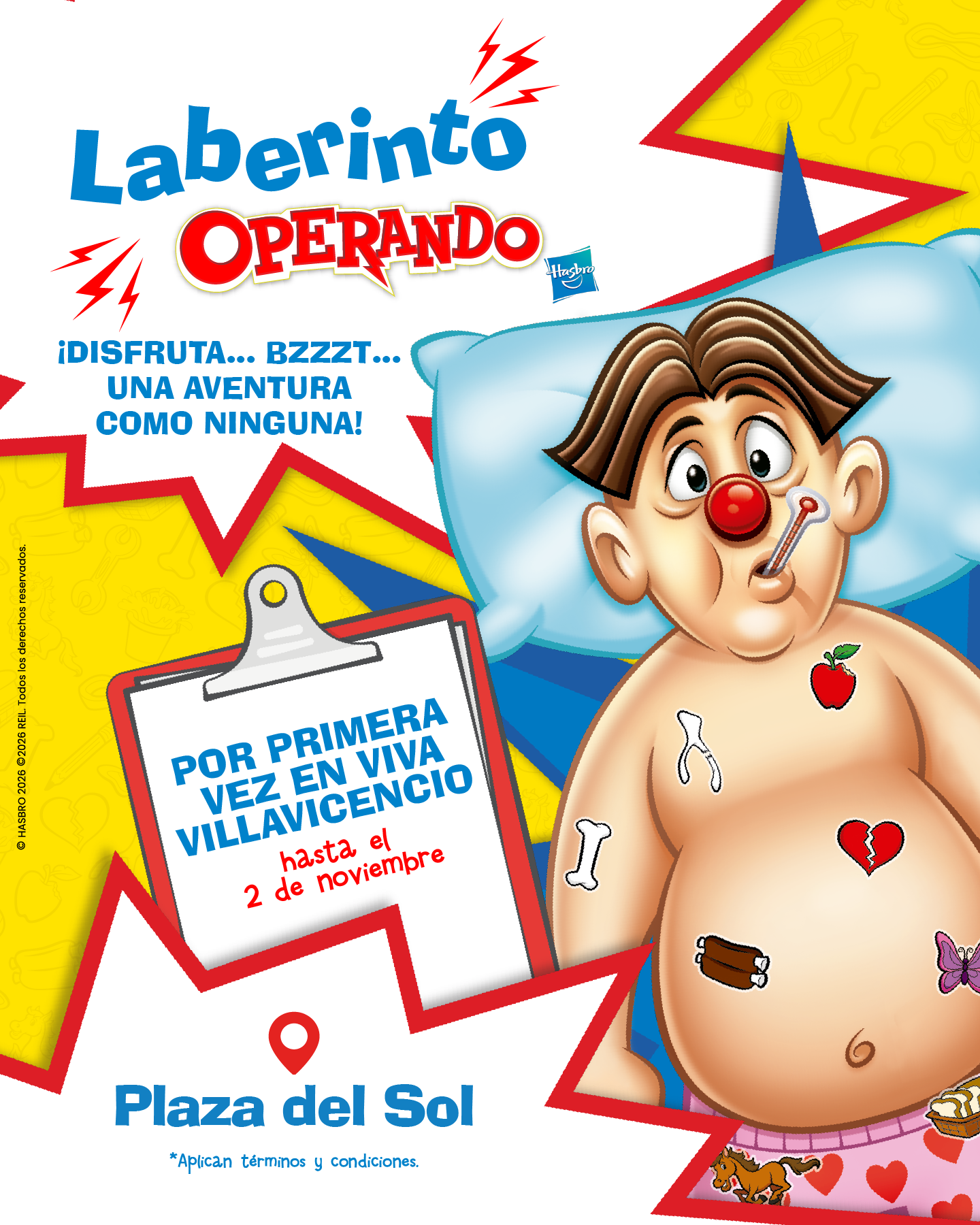 CC Viva Villavicencio Facebook ad: Laberinto Operando en Viva