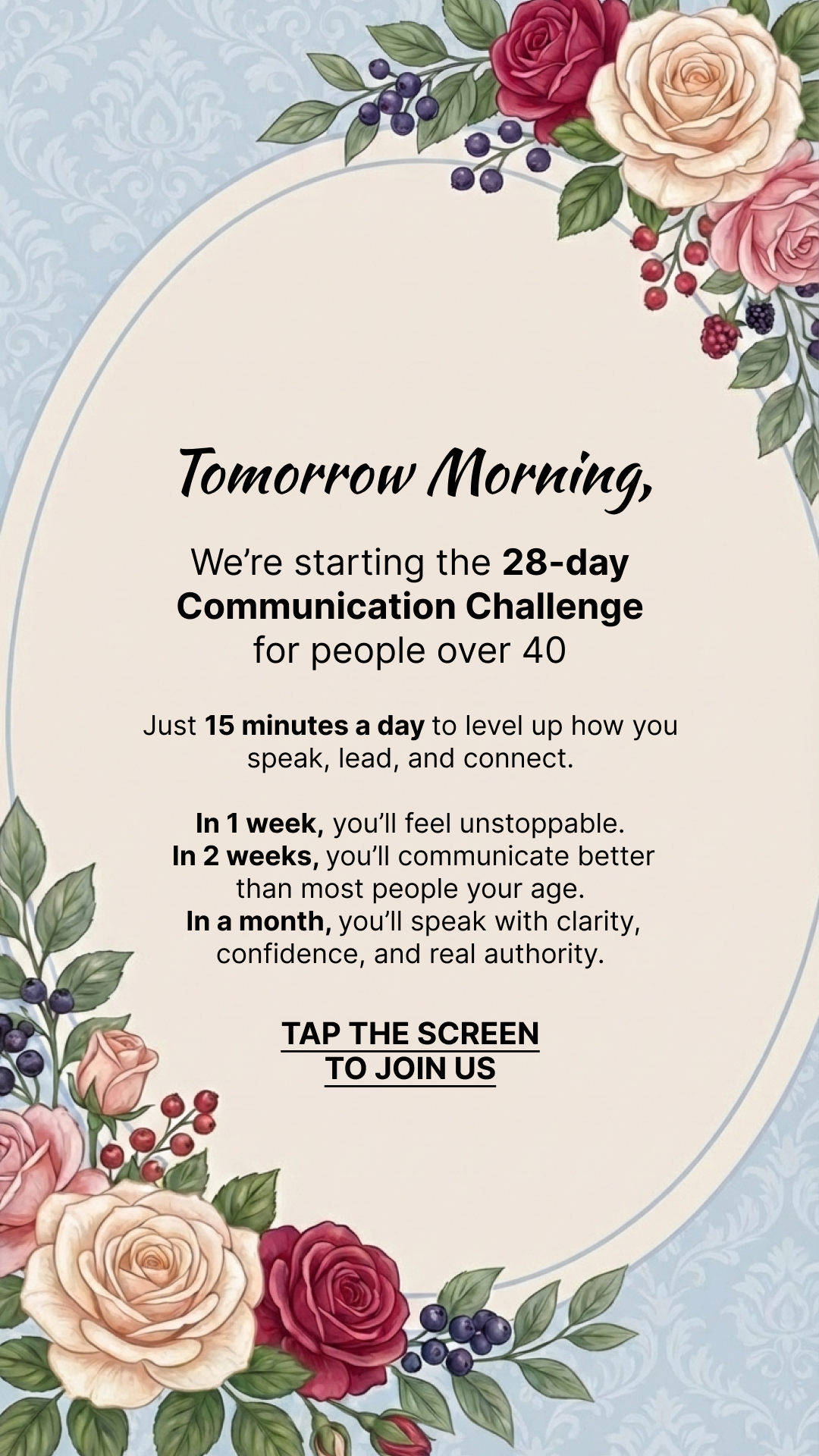Charisma.riseguide Facebook ad: Start now