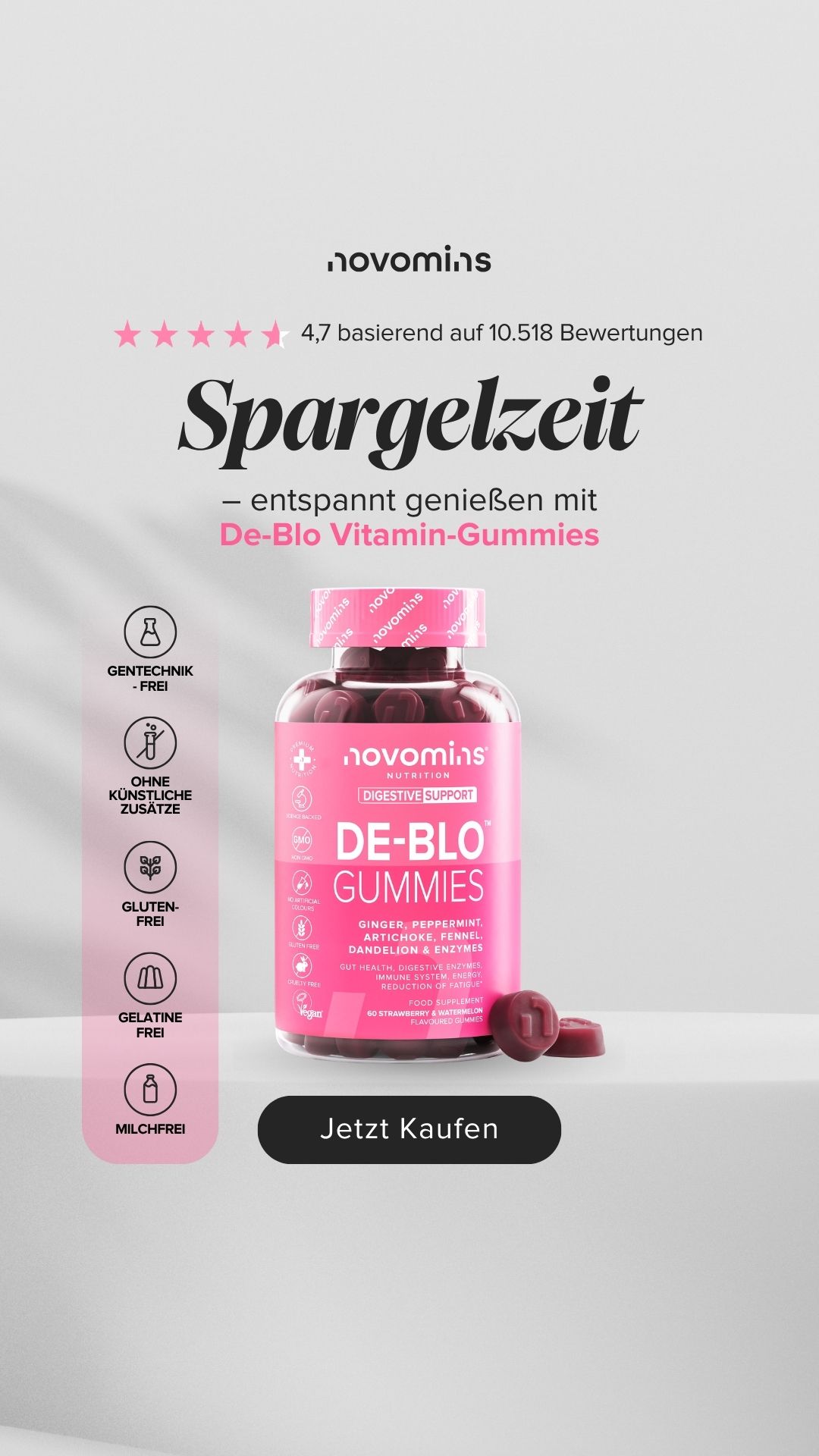 Novomins Nutrition Facebook ad