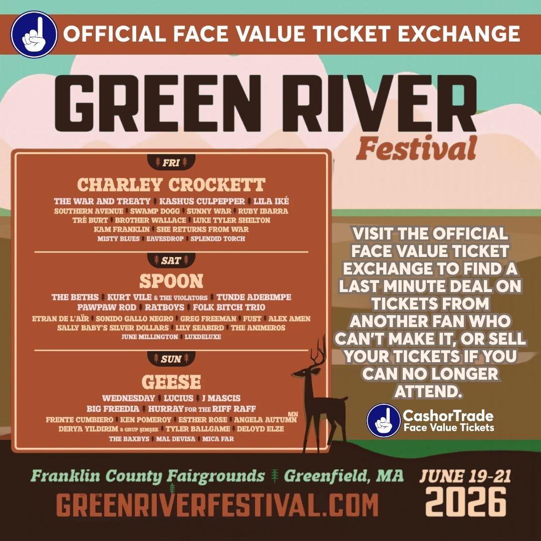 CashorTrade Facebook ad: Official Green River Festival Ticket Exchange