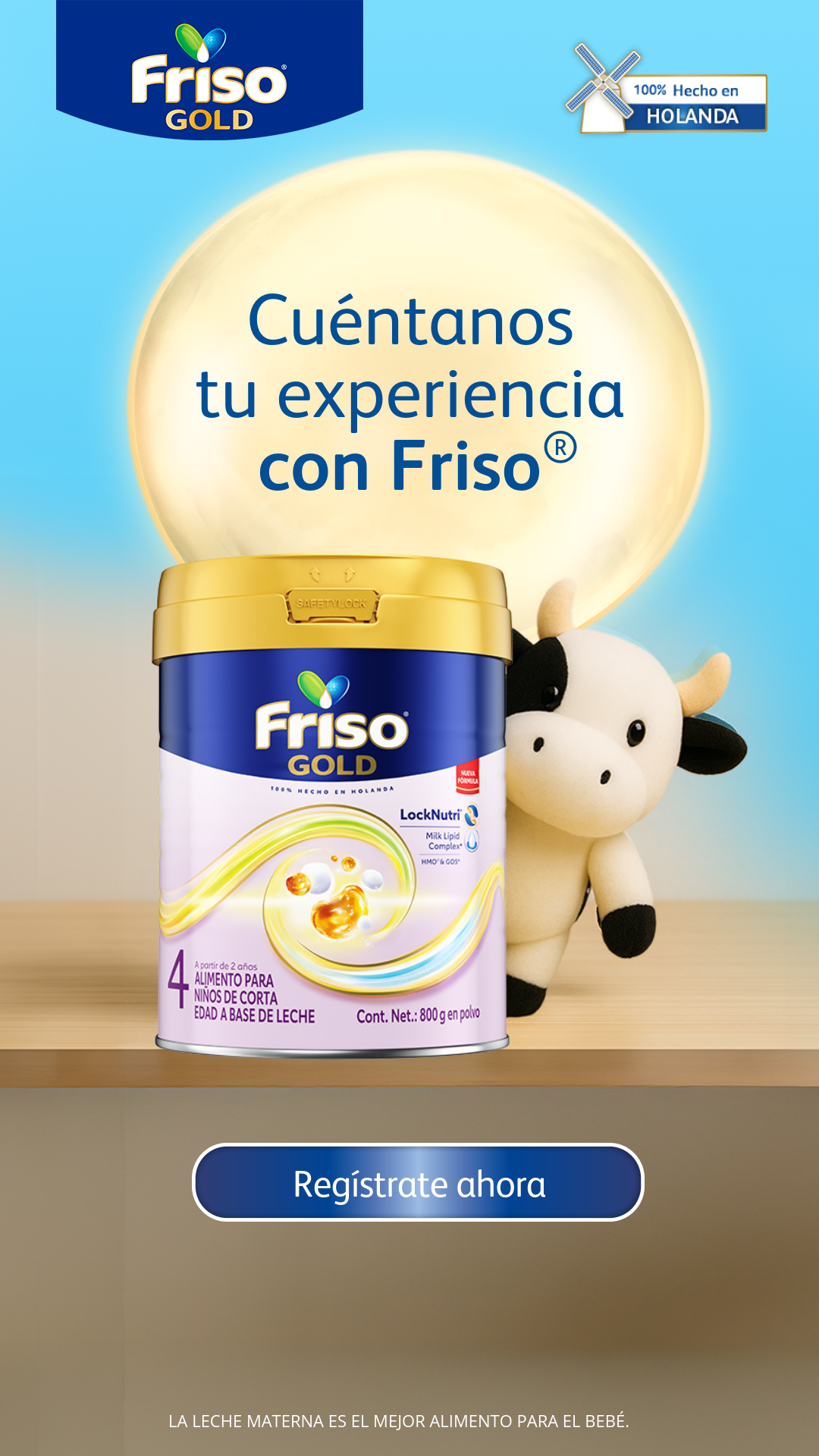 Friso México Facebook ad: Se parte de la comunidad Friso