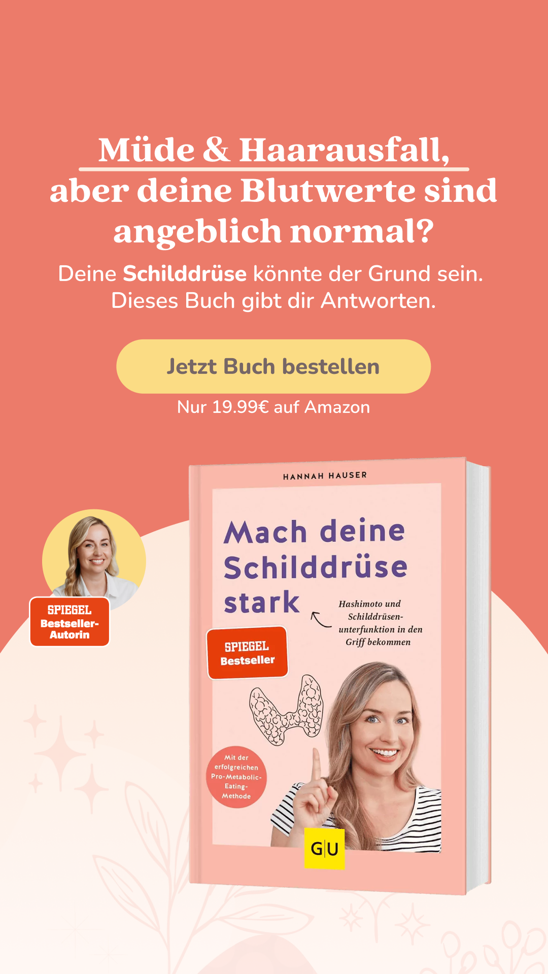 Hannah Hauser - Schilddrüsen Empowerment Facebook ad