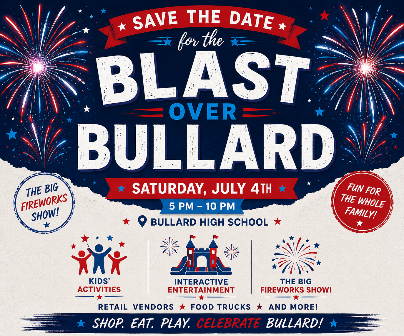 City of Bullard, TX - Government Facebook ad: Blast Over Bullard