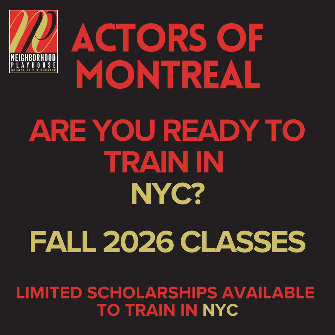 The Neighborhood Playhouse School of the Theatre Facebook ad
