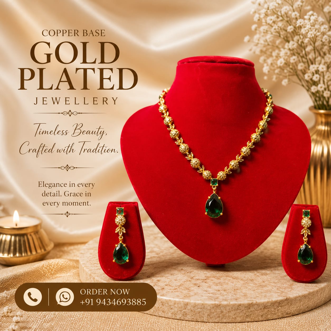 Dream Boutique Facebook ad: Luxury That Looks Like Gold, Priced for Every…