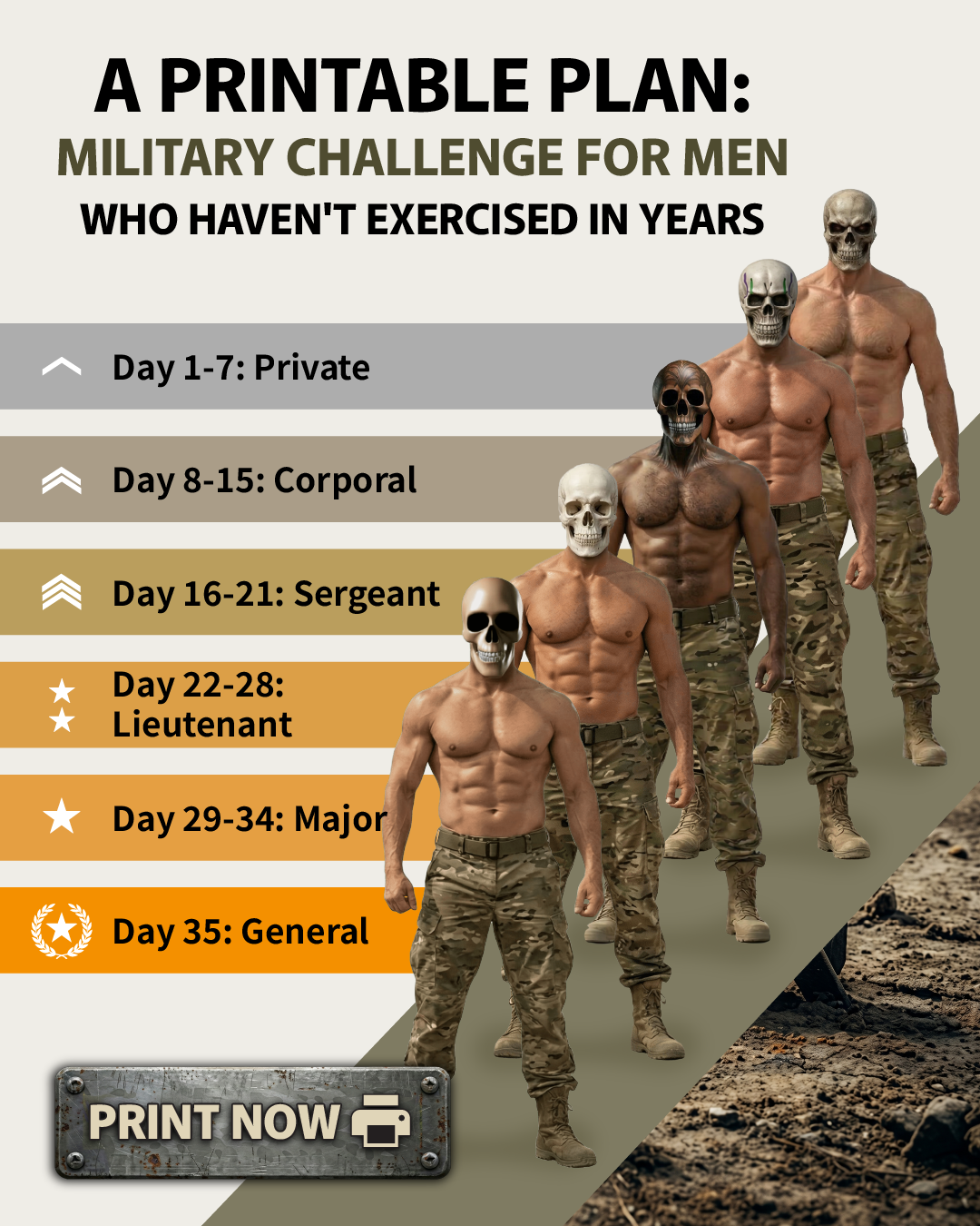 28 Day Challenge Facebook ad