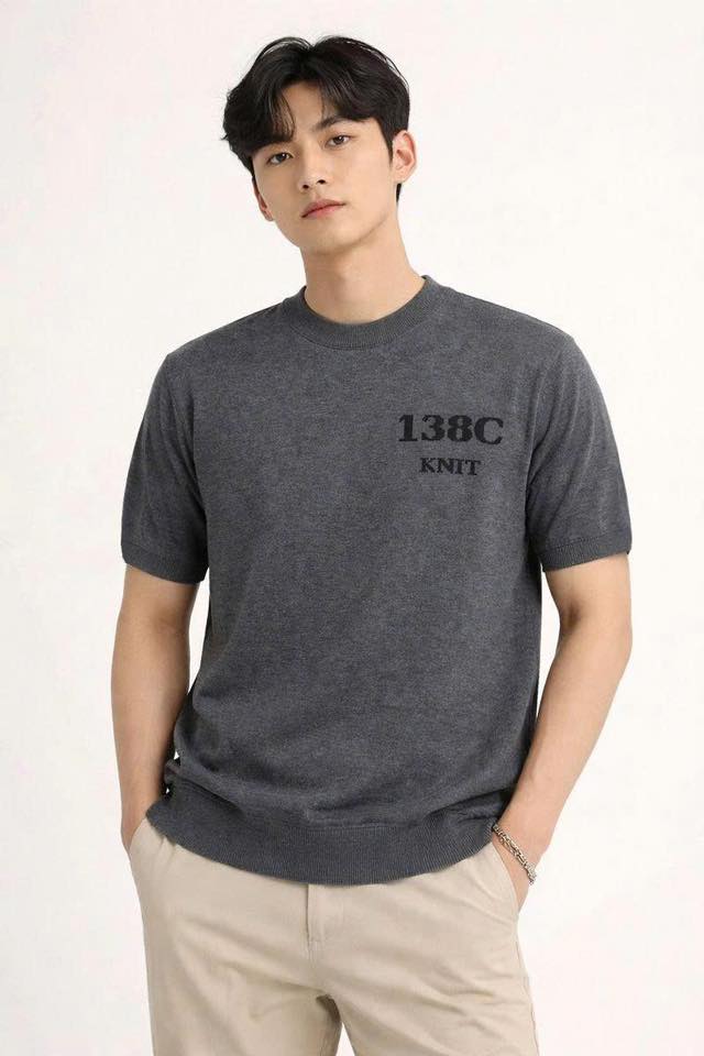 Tứ Trụ Facebook ad: ÁO T - SHIRT CỔ TRÒN 138C KNIT