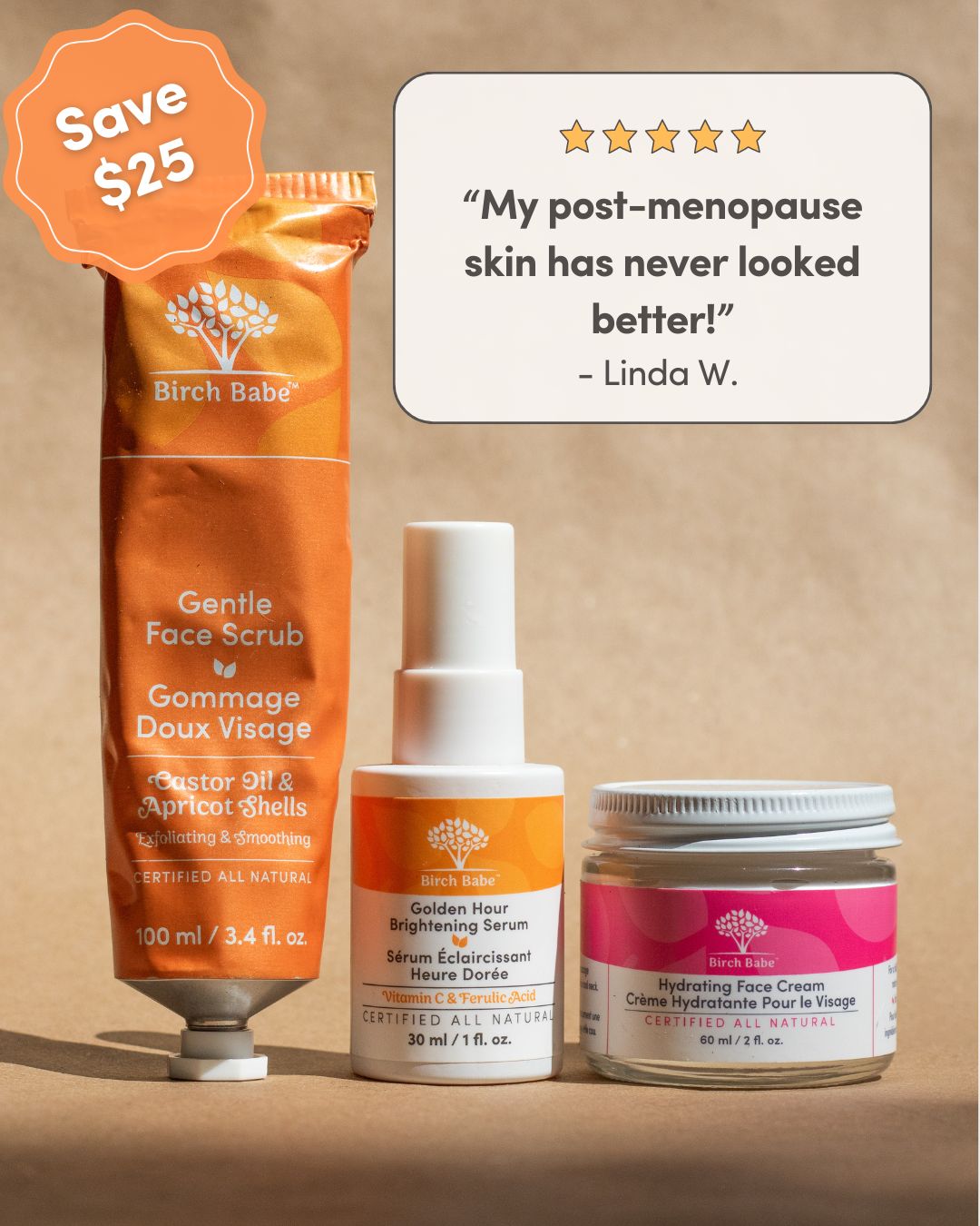 Birch Babe Facebook ad