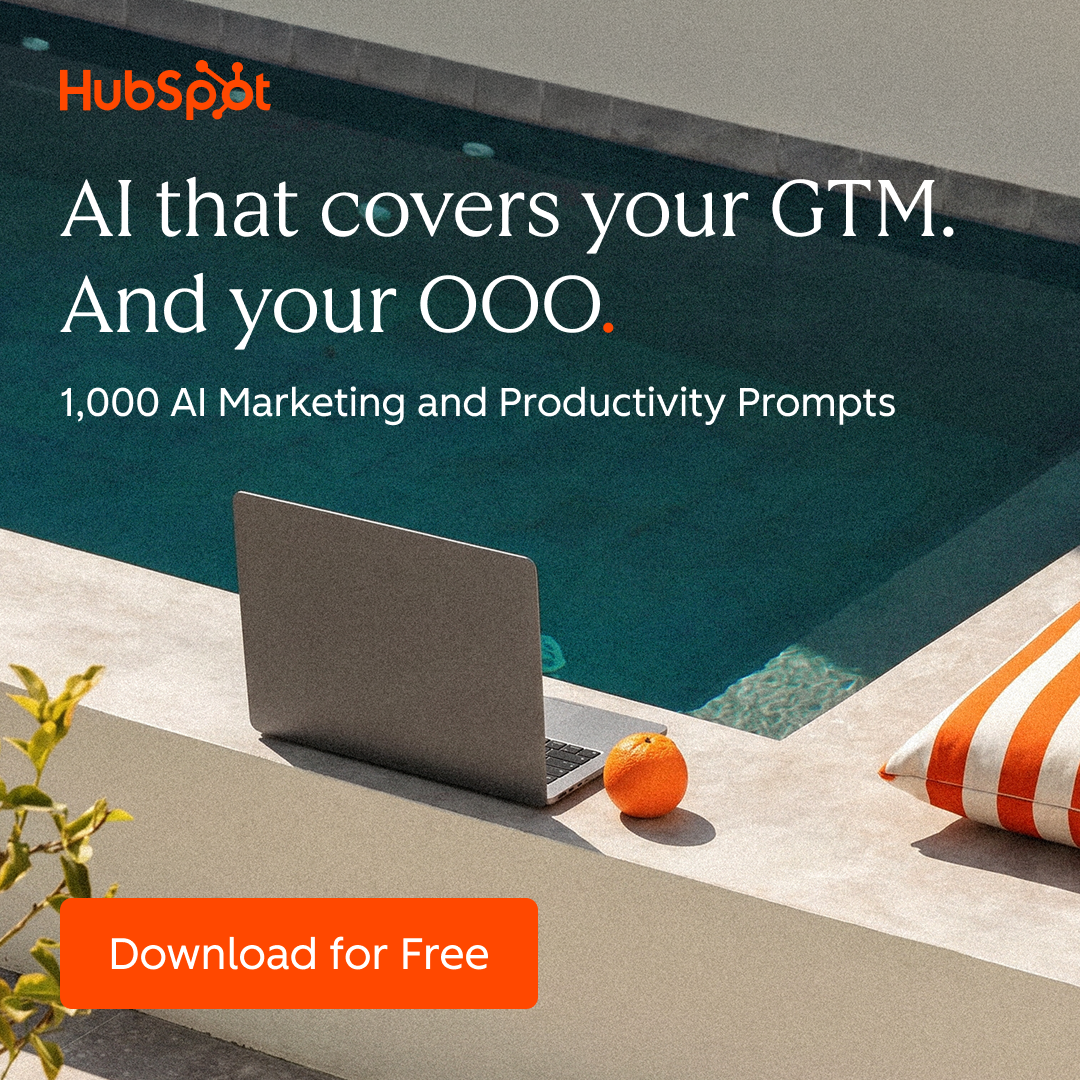 HubSpot Facebook ad