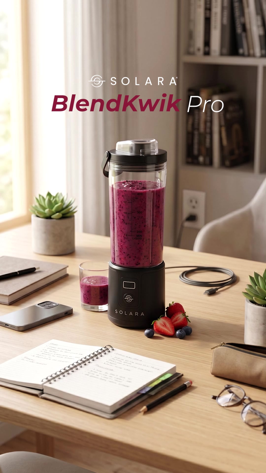 Swetha From Solara Facebook ad: The Upgraded Portable Blender - Pre Order at Discounted…