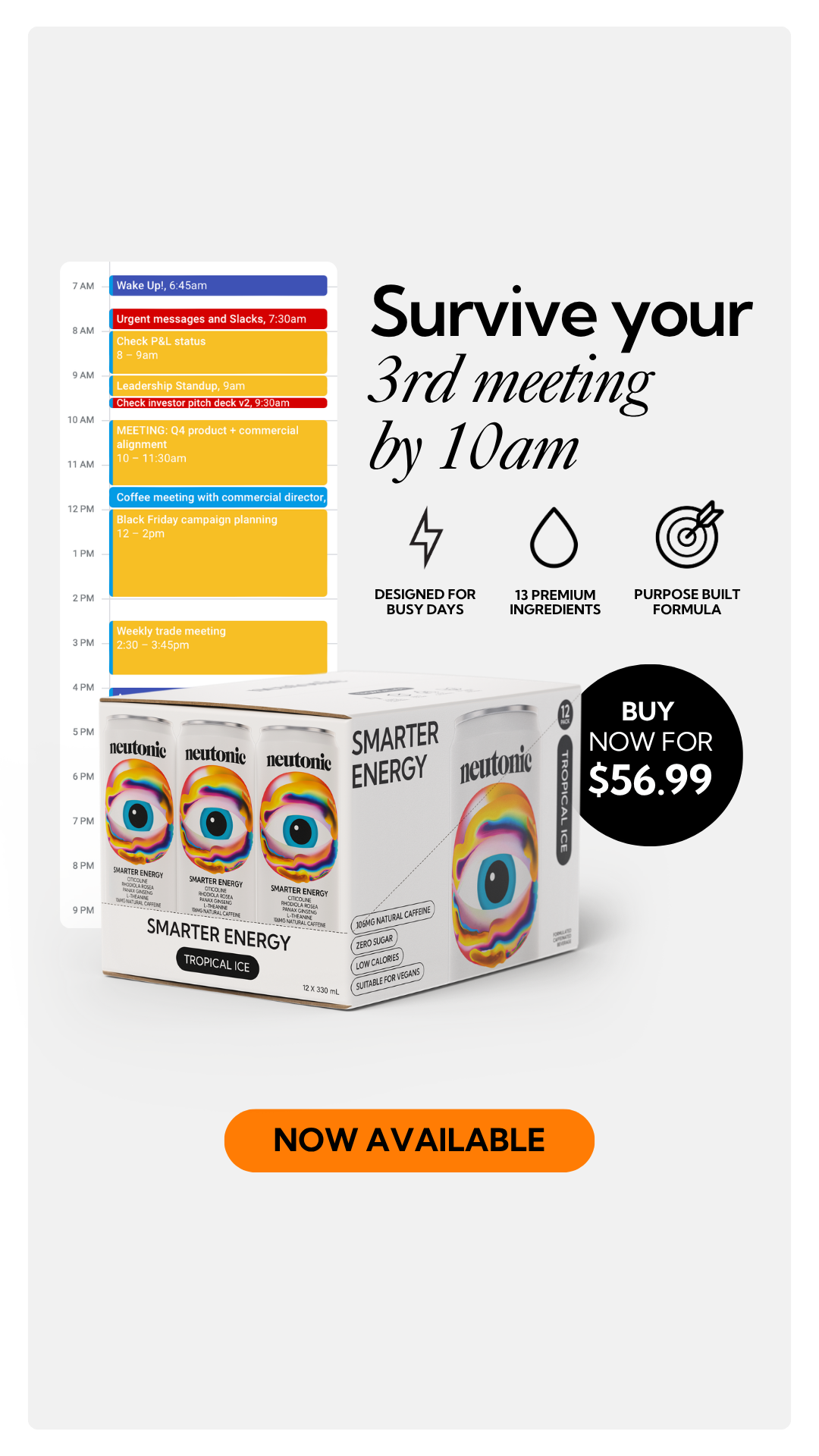 Neutonic Facebook ad