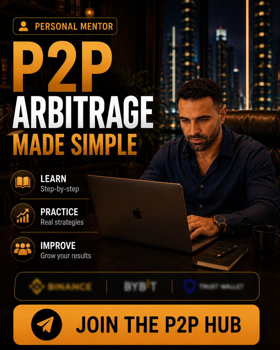 Omar coach Facebook ad: Omar | P2P Trade