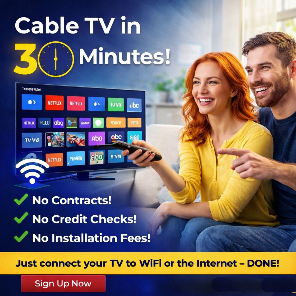 MercuryStream Facebook ad: No Setup Fees. No Credit Checks. Stream in 30 Minutes…