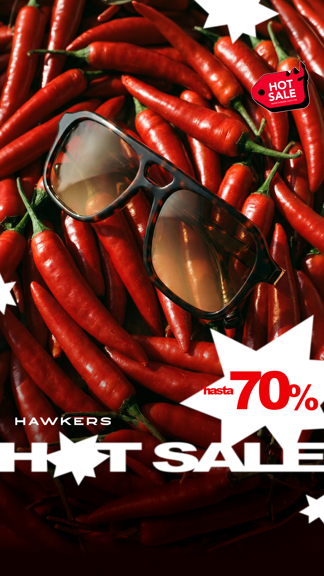 Hawkers Co. Facebook ad