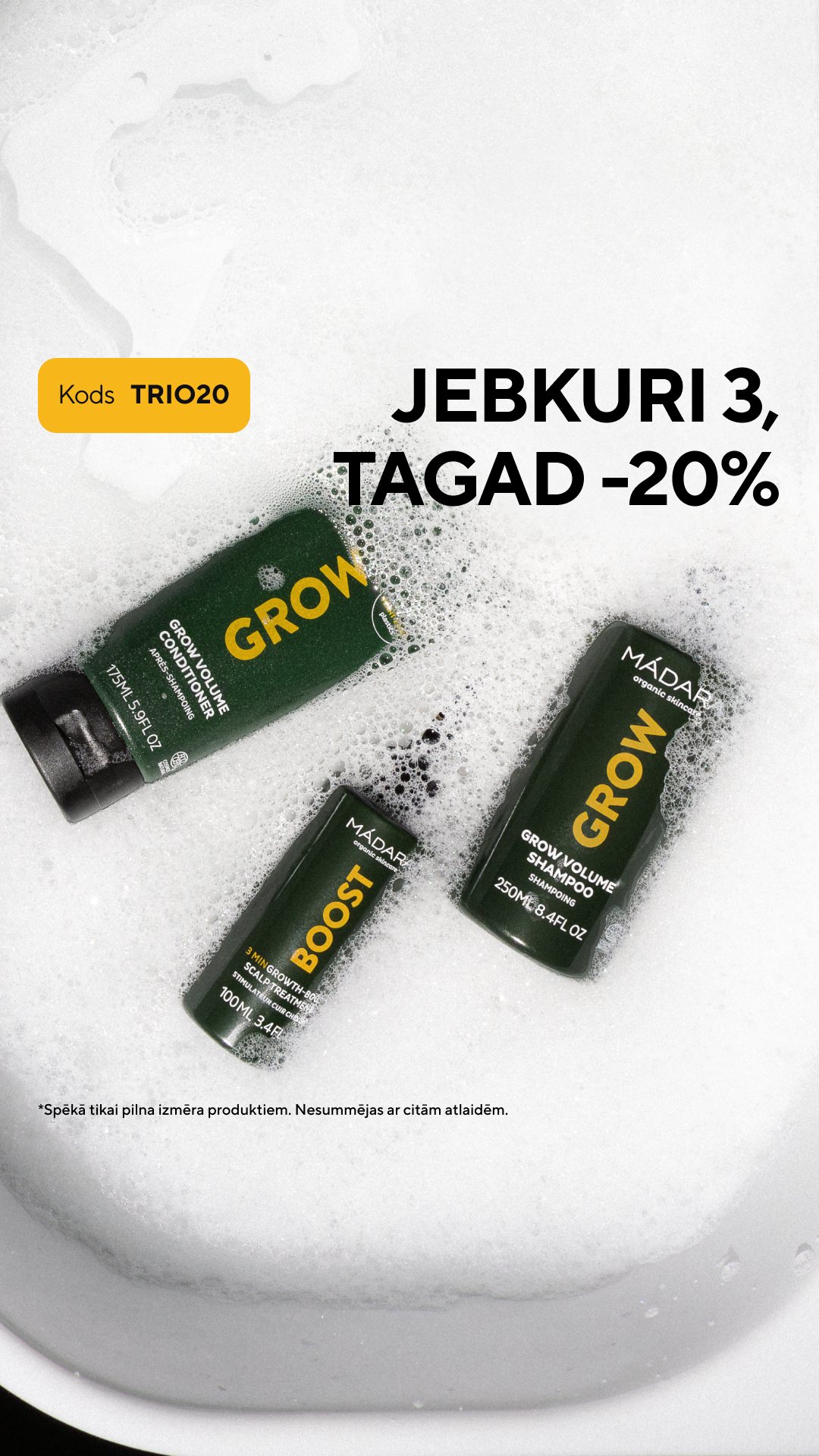 Mádara Organic Skincare Facebook ad