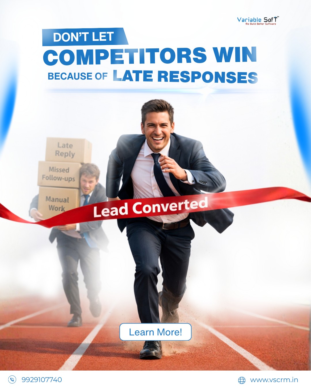 Variable Soft Facebook ad: Grow Faster with VSCRM - WhatsApp-First CRM for Indian…