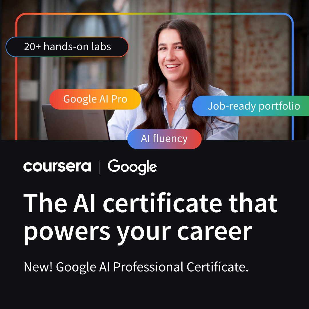 Coursera Facebook ad