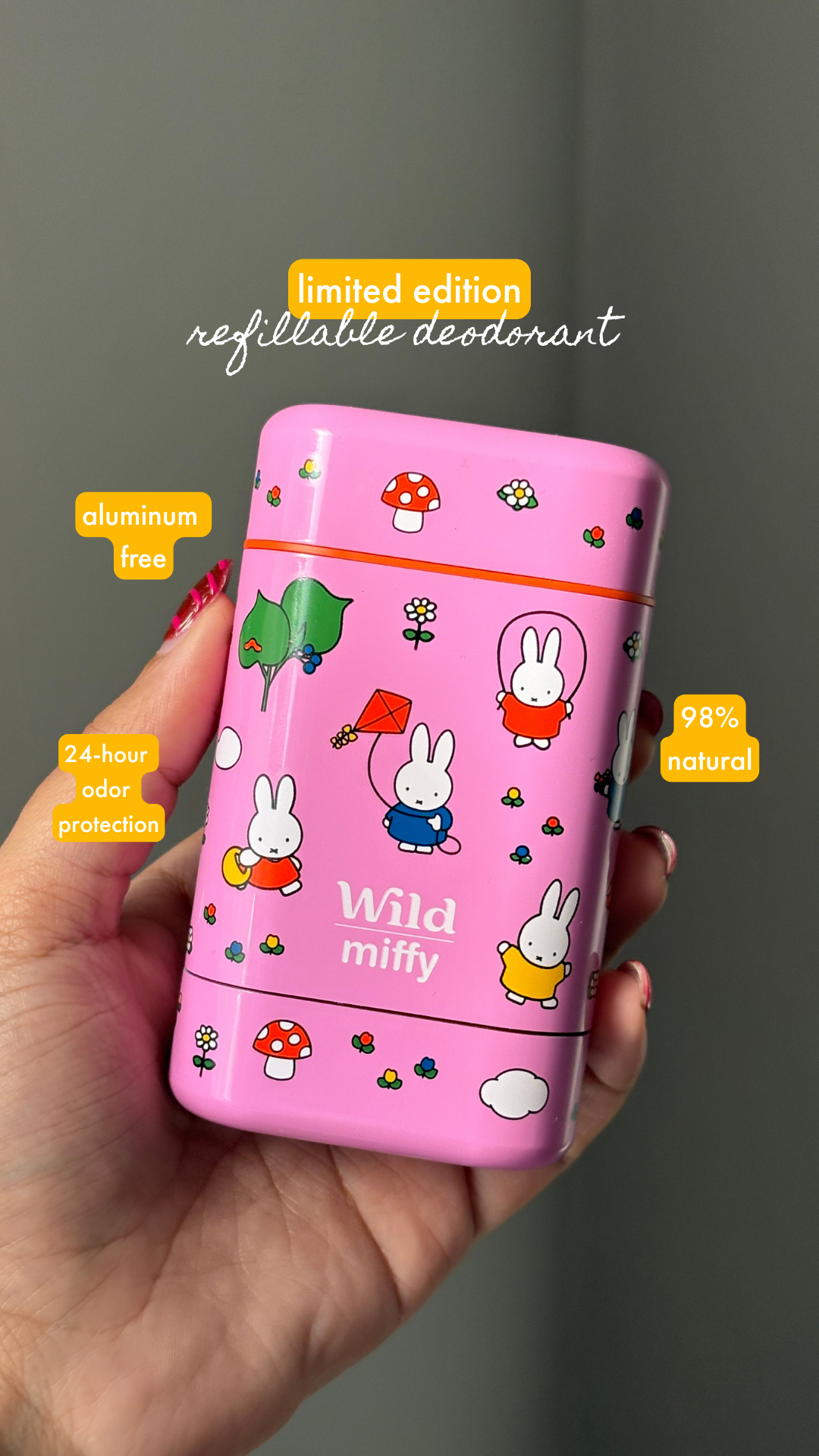 Wild Facebook ad: Your morning routine just got 100% cuter with Miffy & Wild